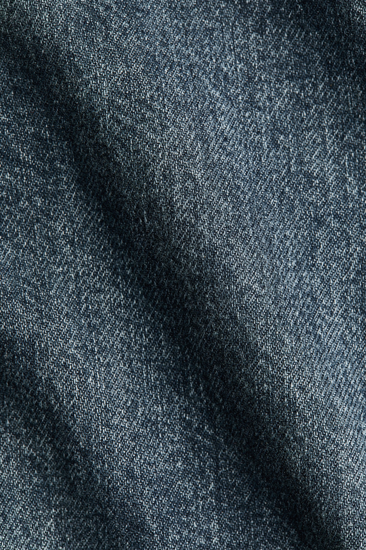 Женский свитер H&M Denim Pullover Shirt, цвет: Тёмный джинсовый синий — фото 6