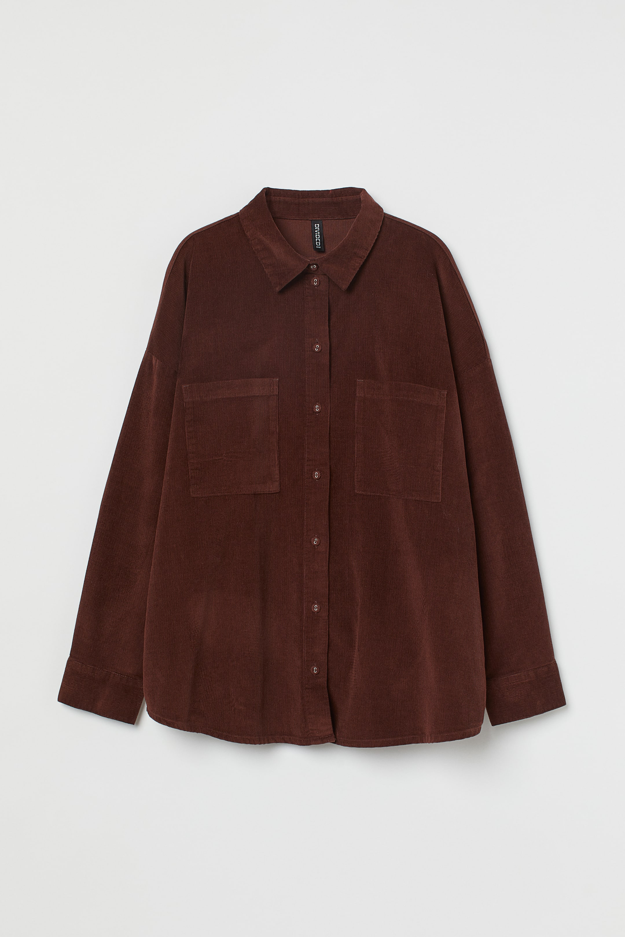 Oversized Corduroy Shirt