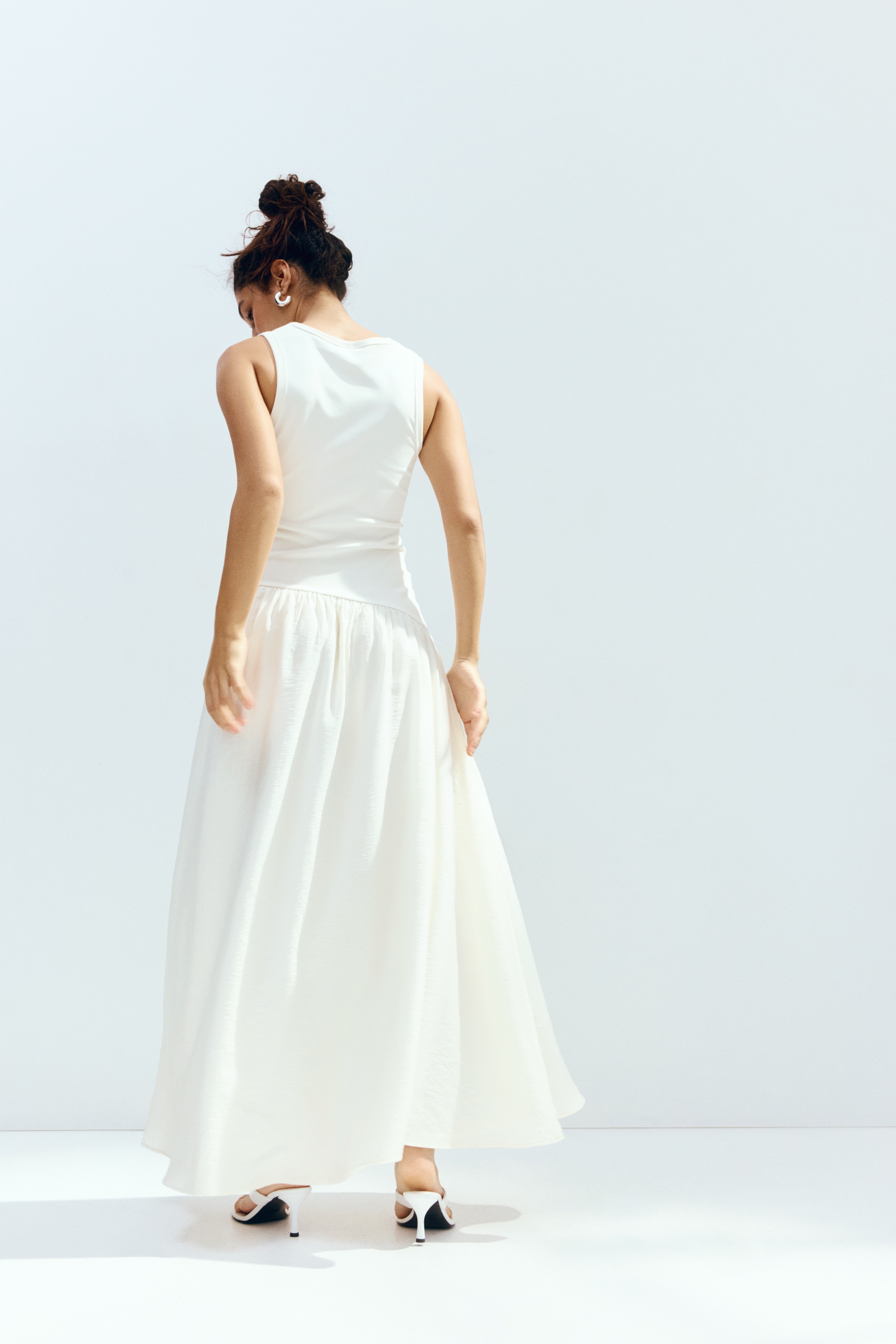 strapless dress for plus size Satin Keyhole Gown by Ladivine 7496C Viscose Colors:Turquoise 566 Key Features LowStock:43292759228467 Edikted Nia Cutout Pendant