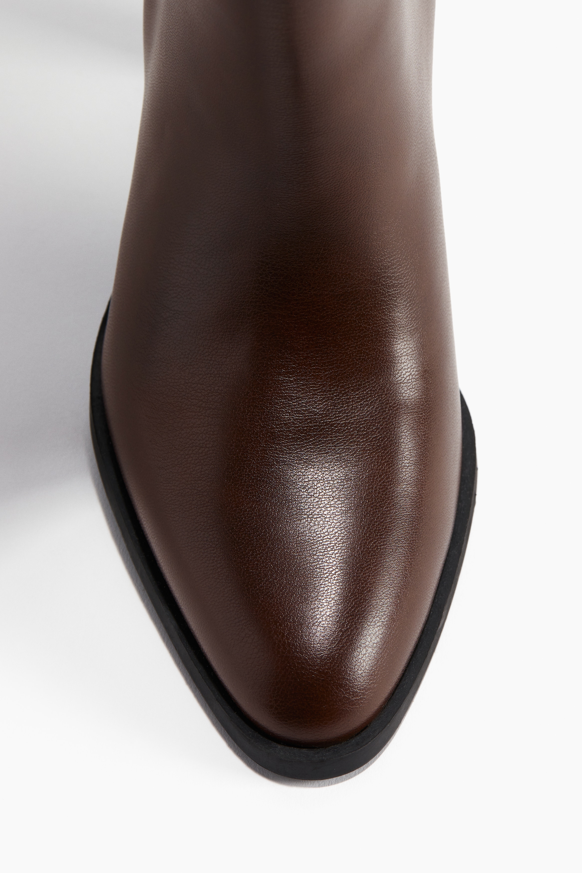 Kozaki za kolano - Ciemnobrązowy - ONA | H&M PL