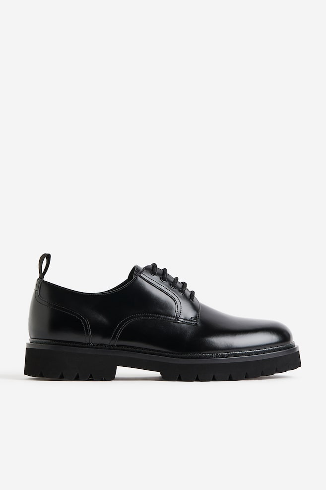 Chunky Derby shoes - Black - 1