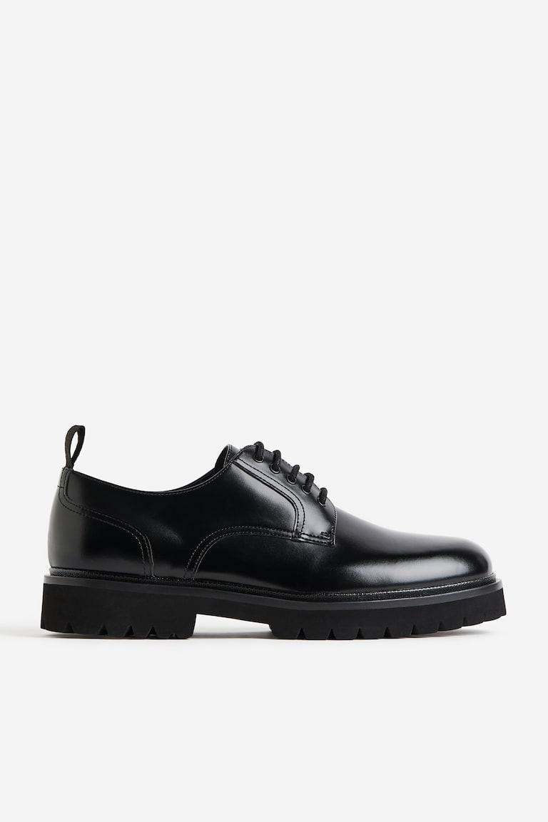Chaussures Derby à semelle épaisse Noir HOMME H&M CA