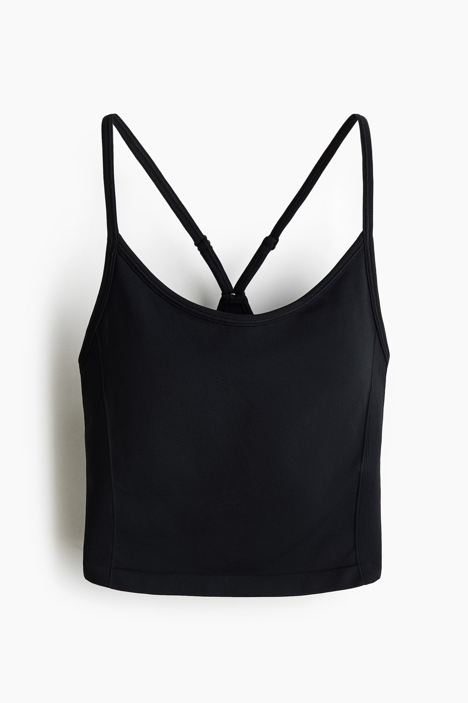 Seamless Sports top with DryMove™ - Black/Brown/Dark grey/Light turquoise - 2