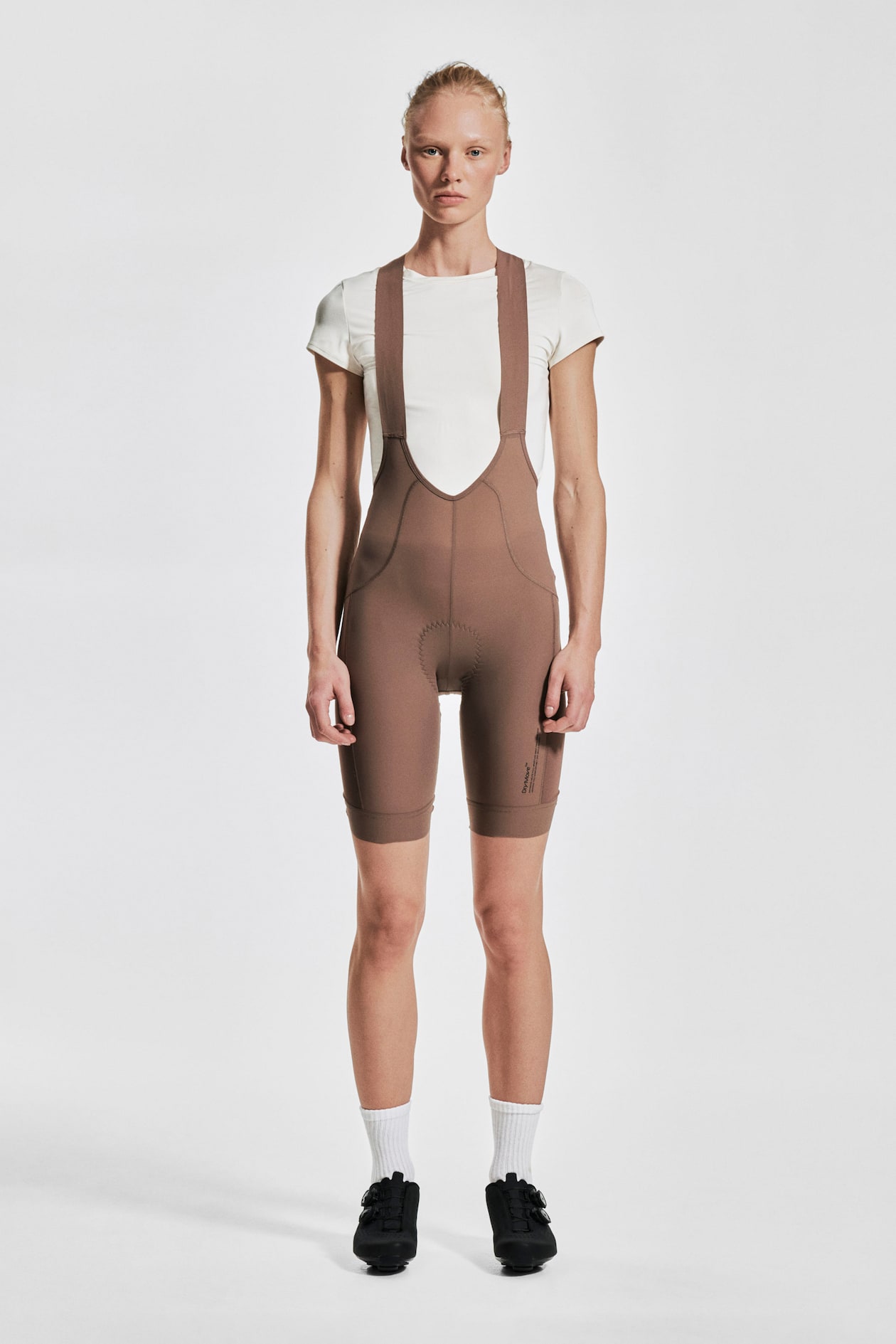 Mid-Length Cycling Bib Shorts with DryMove - image 2