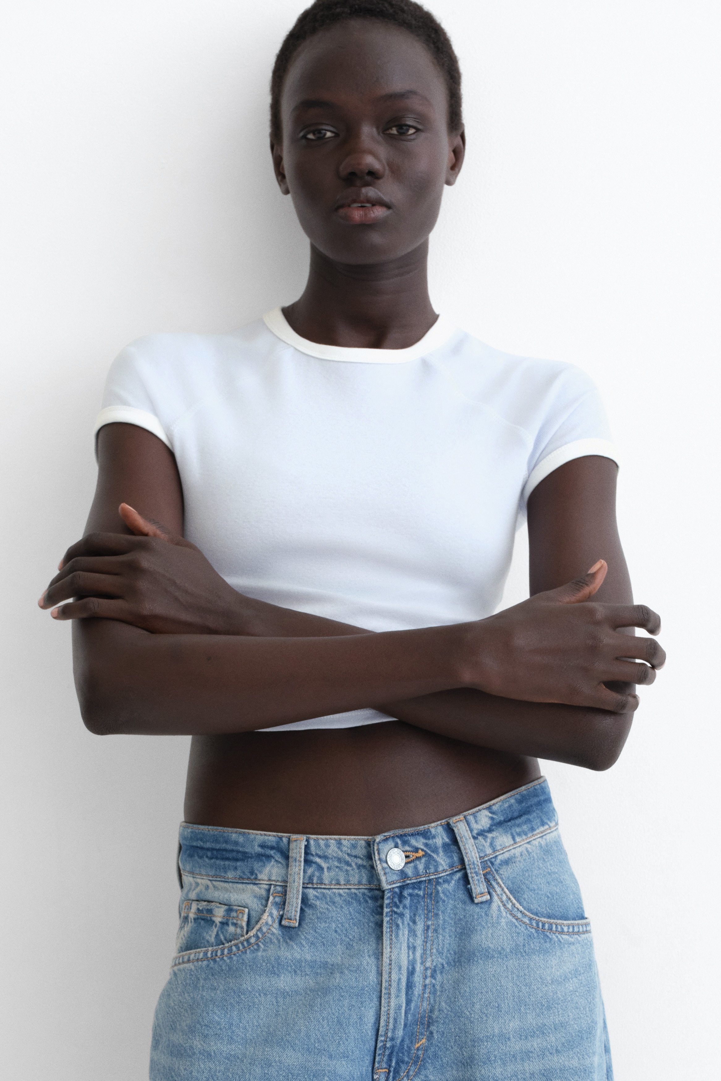 Cropped T-shirt