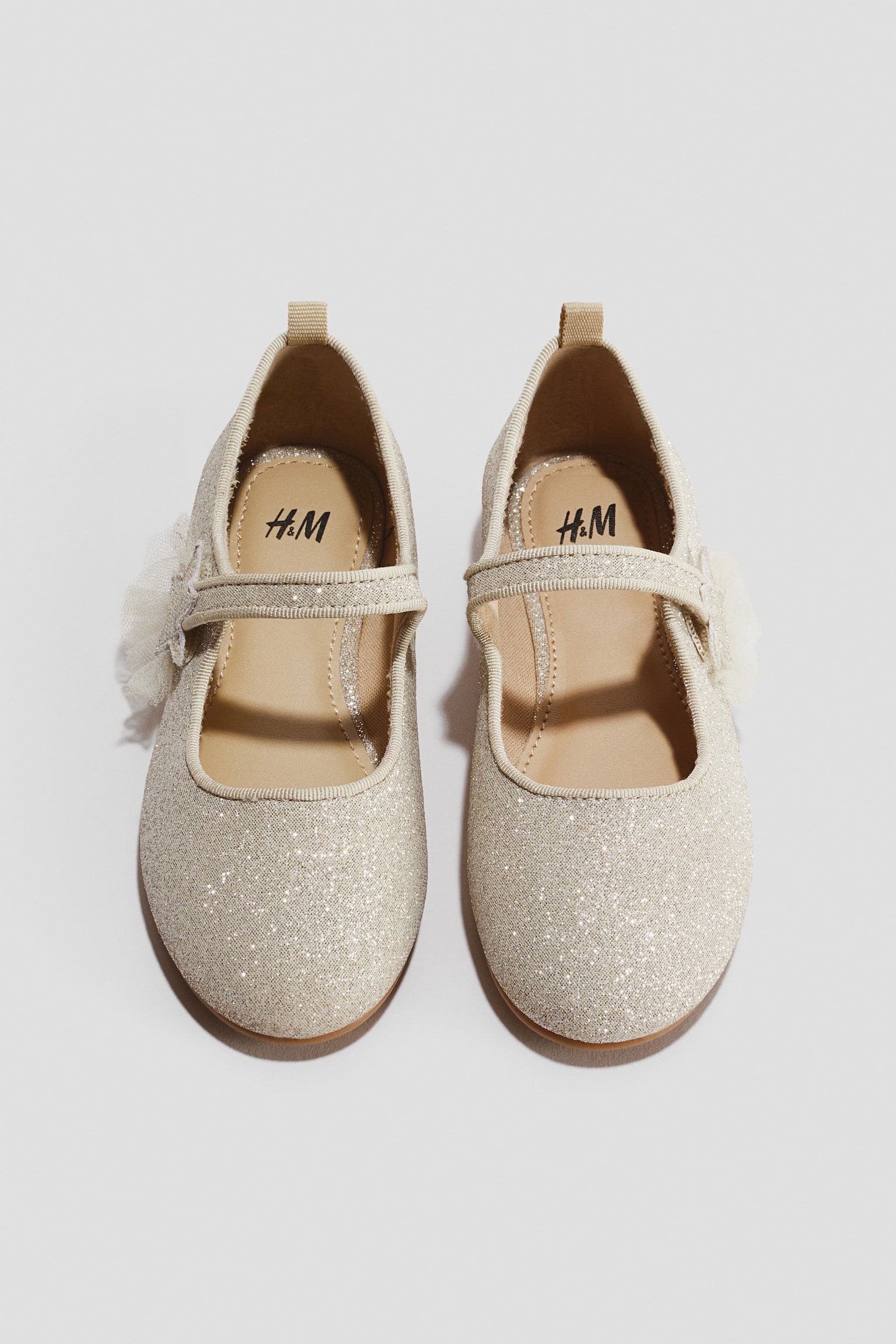 Mary Janes med applikation