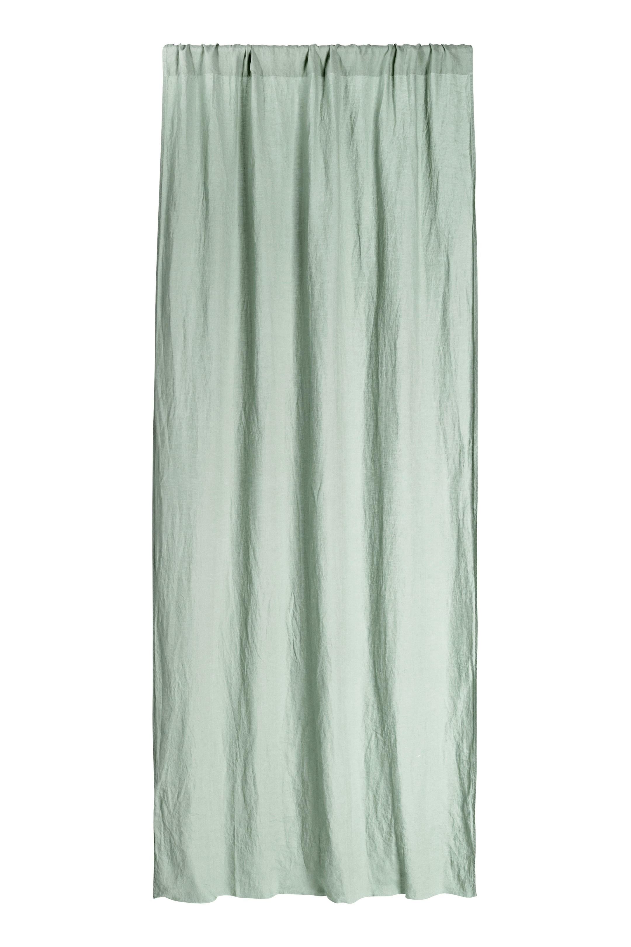 Agrandir l'image: Rideau en lin lavé - Vert ancien - Home All | H&M FR 2