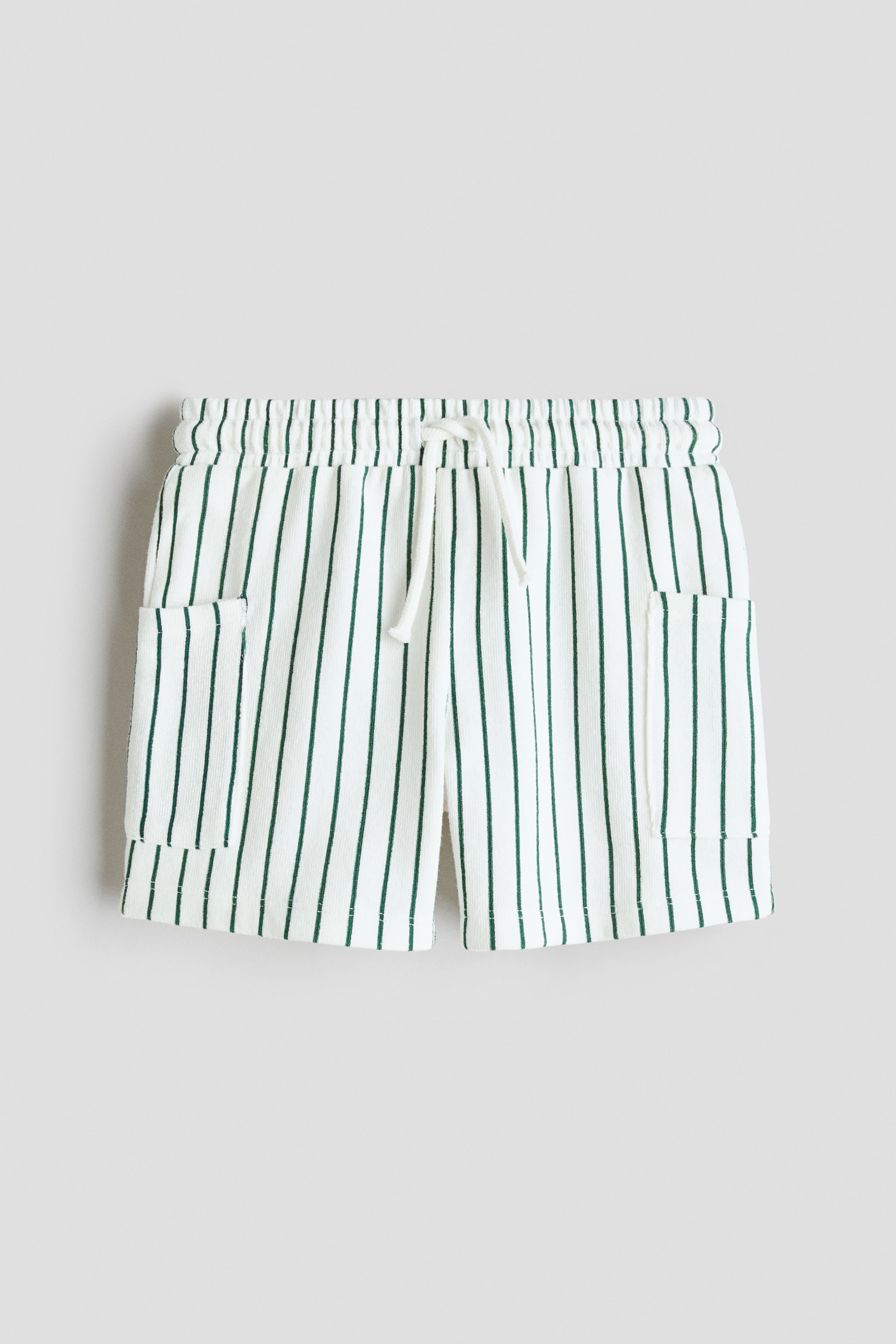Short en jersey texturé