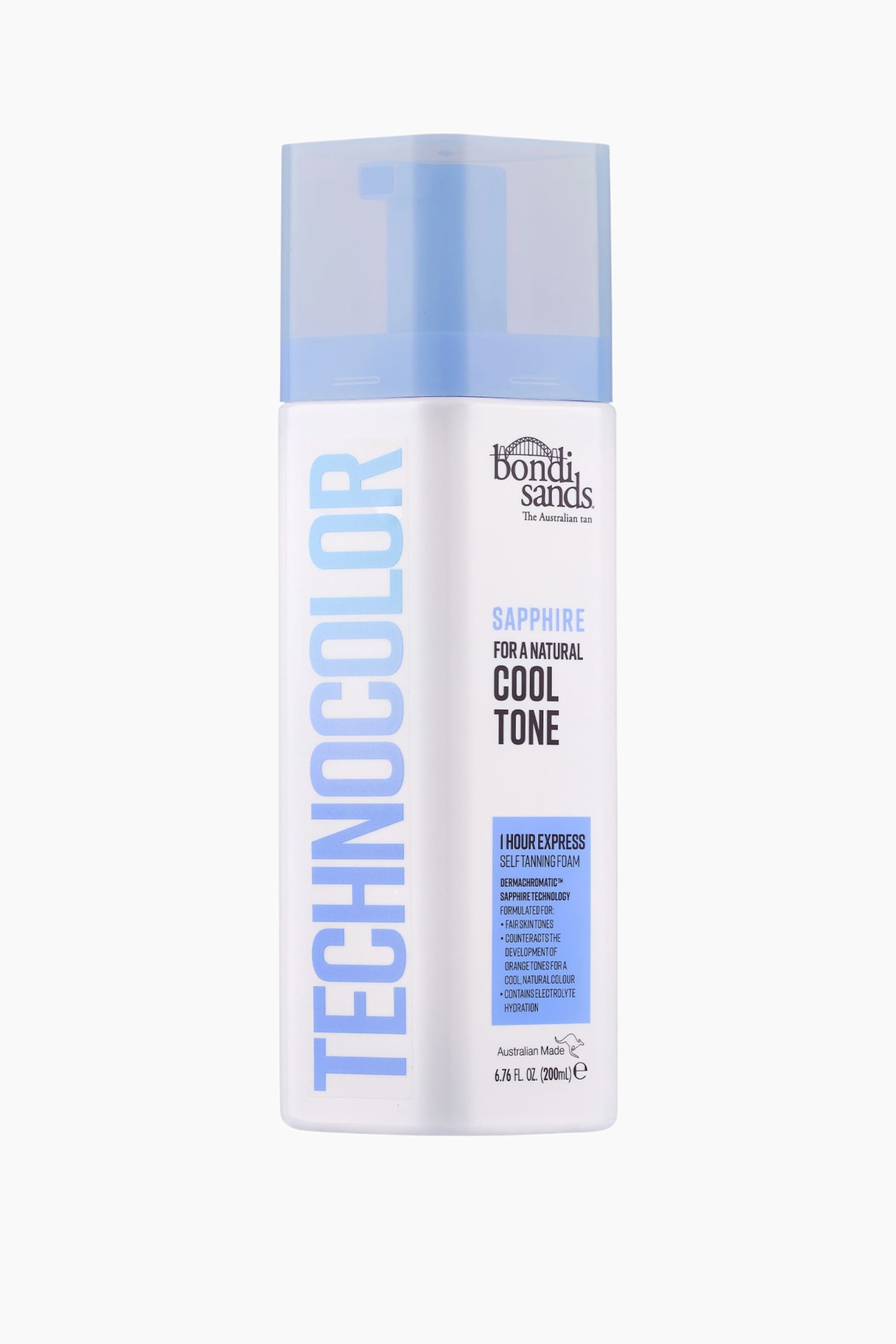Technocolor 1 Hour Express Self Tanning Foam - Sapphire