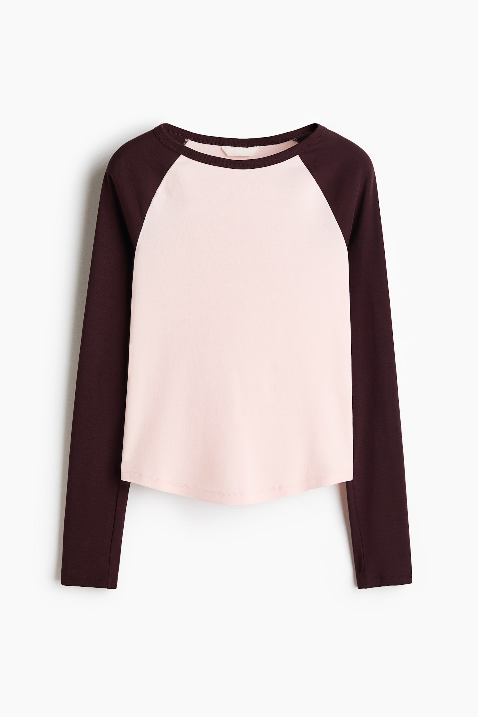 Áo cotton tay ráp lăng - Màu hồng lợt/Khối màu/Màu trắng/Màu khối/Màu ngọc lam nhạt/Khối màu