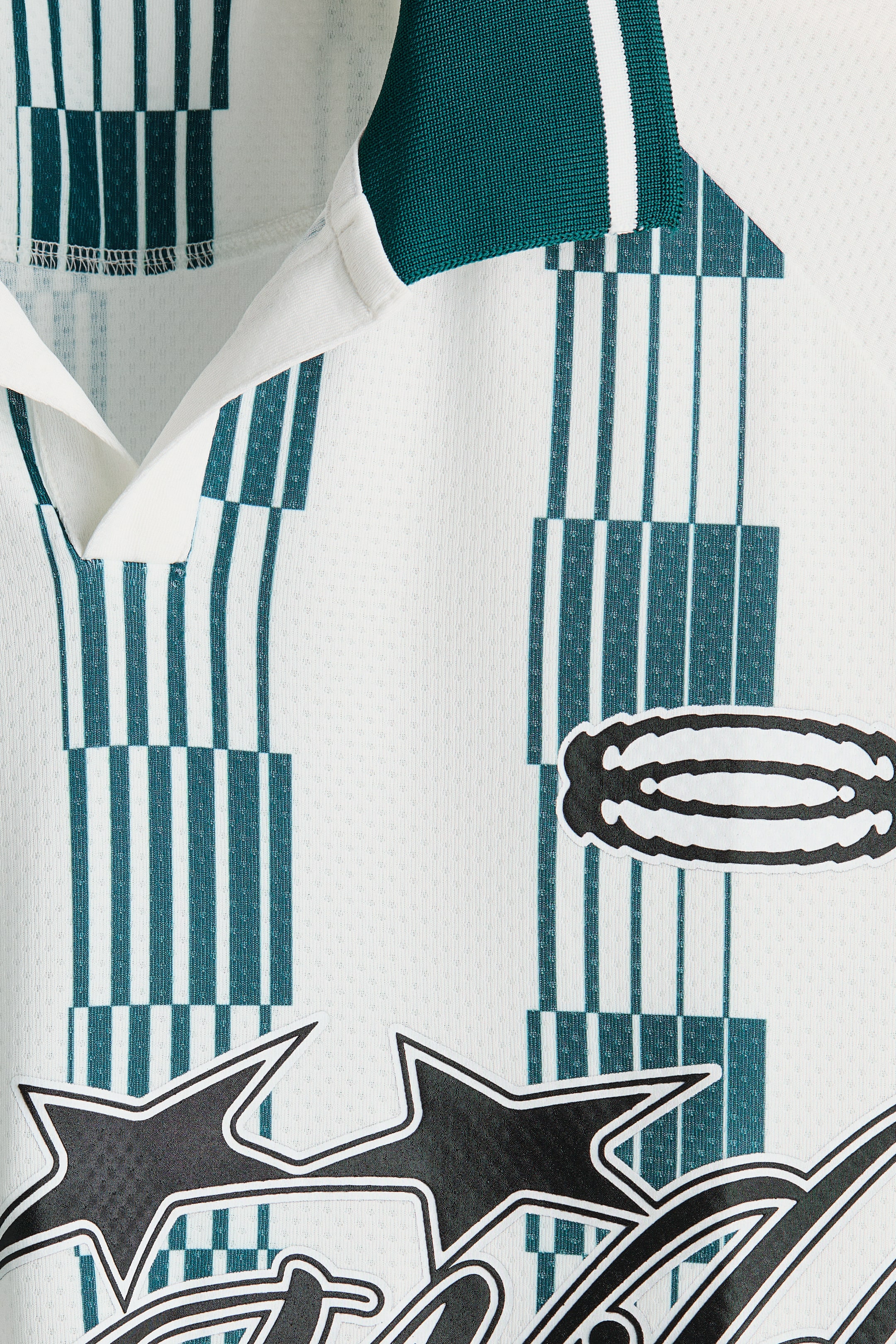 Se større billede: Fodboldtrøje Loose Fit - Hvid/Run Wild - HERRE | H&M DK 2