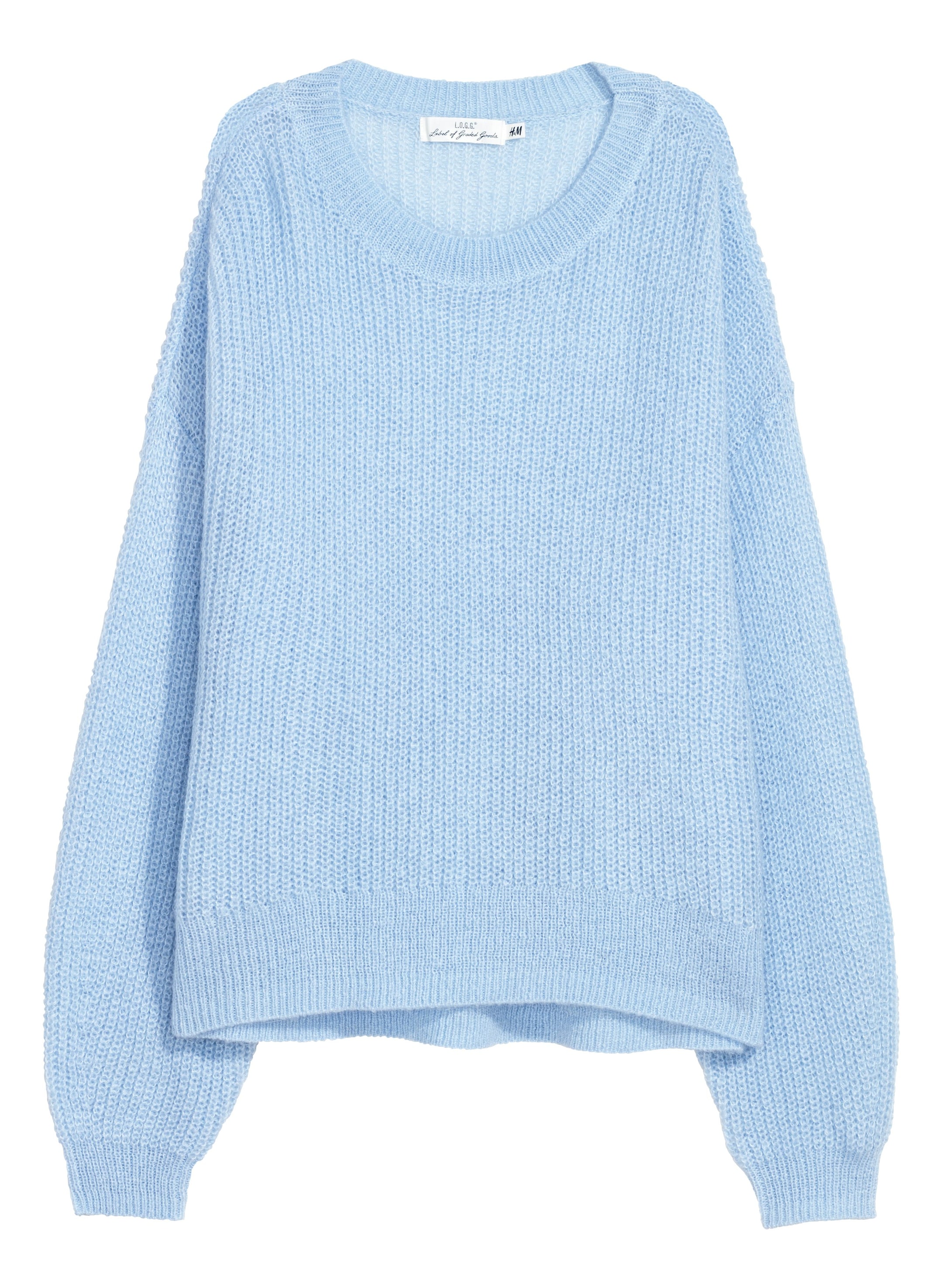 Ver imagen más grande: Jersey en punto holgado - Azul claro - MUJER | H&M ES 1