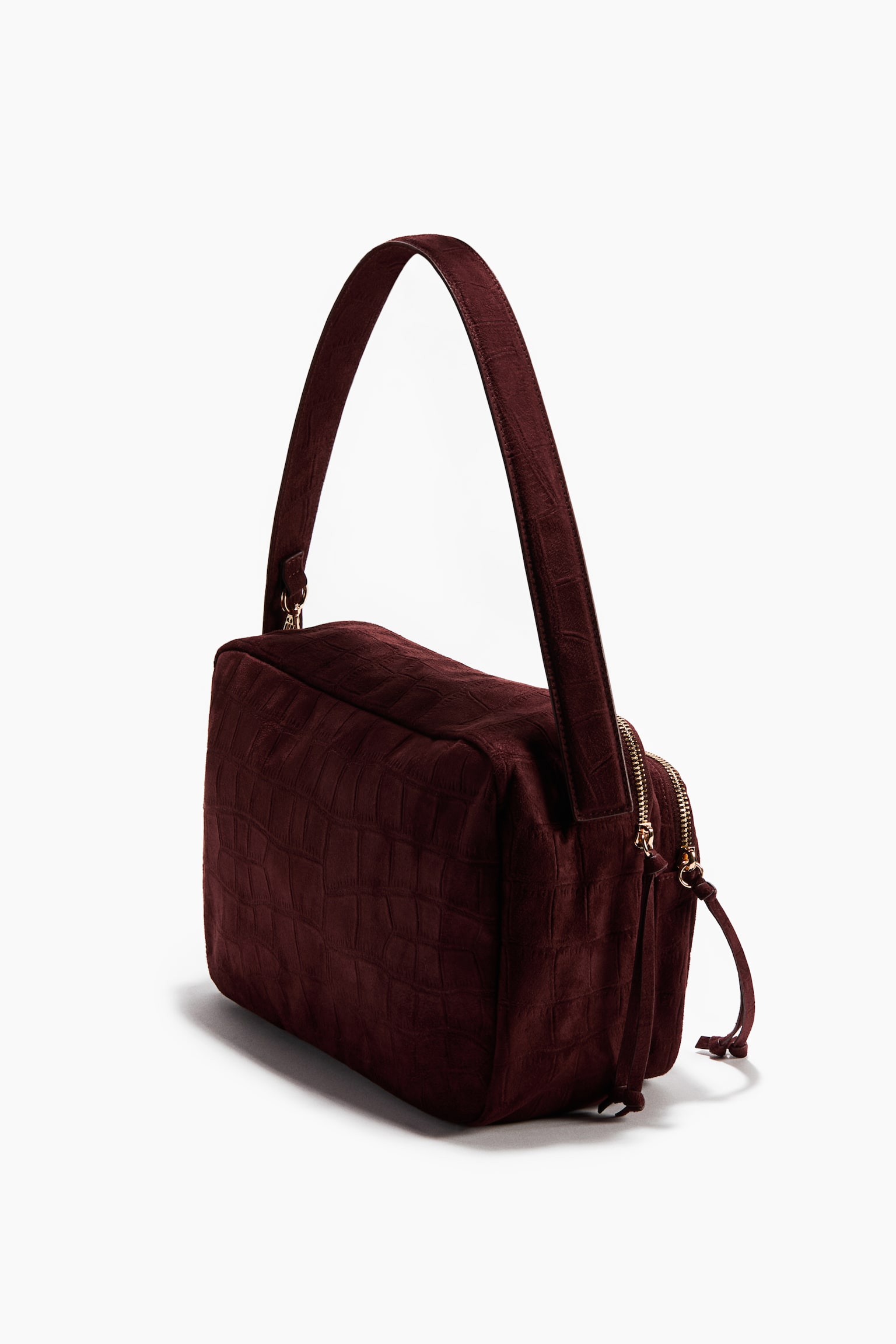 Shoulder bag - Burgundy - 4