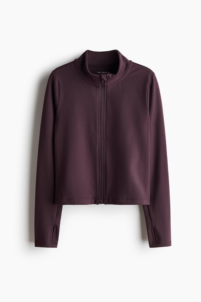 Sportvest met SoftMove™ - Auberginepaars/Zwart/Aubergine/Donkerbruin/Lichtroze/Lichtblauw - 1