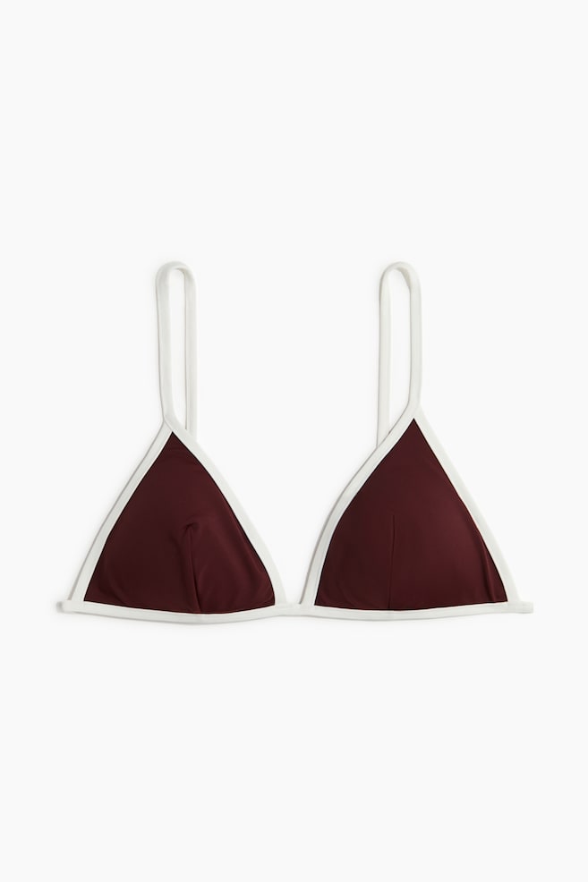 Góra od kostiumu - Burgundy/White/Biały/Czerwony wzór/Morelowy/Biały - 1
