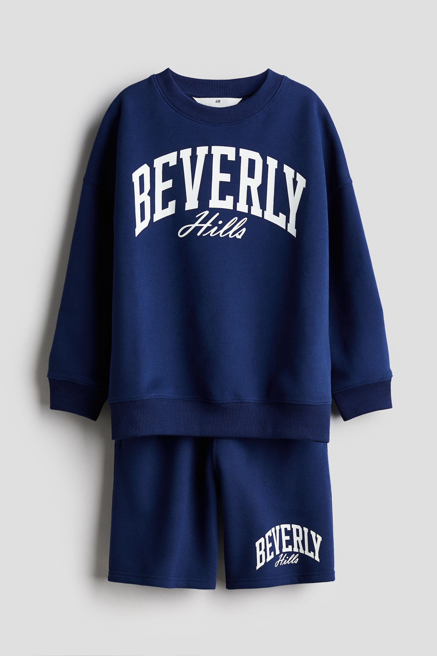 2-piece Sweat Set - Dark blue/Beverly Hills - 1