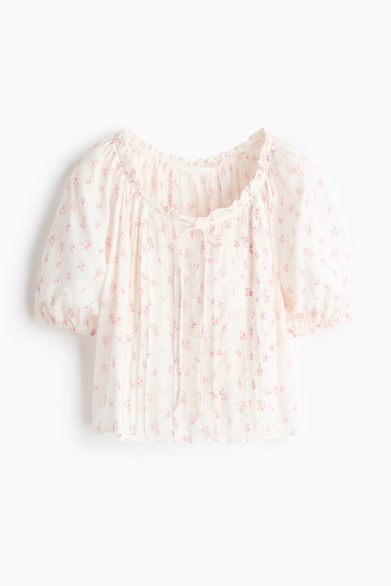 Blouse with Pintucks