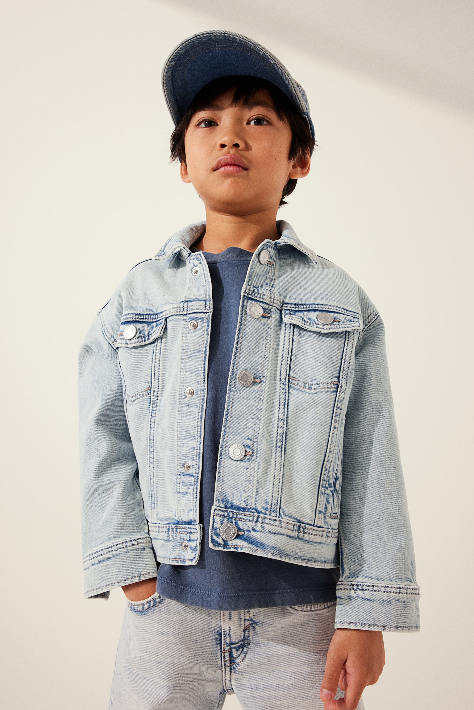 Denim Jacket - Light denim blue/Denim blue - 3