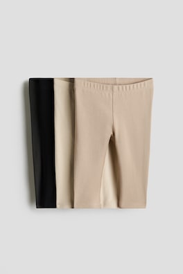 4-pack Ribbed Cotton Pants