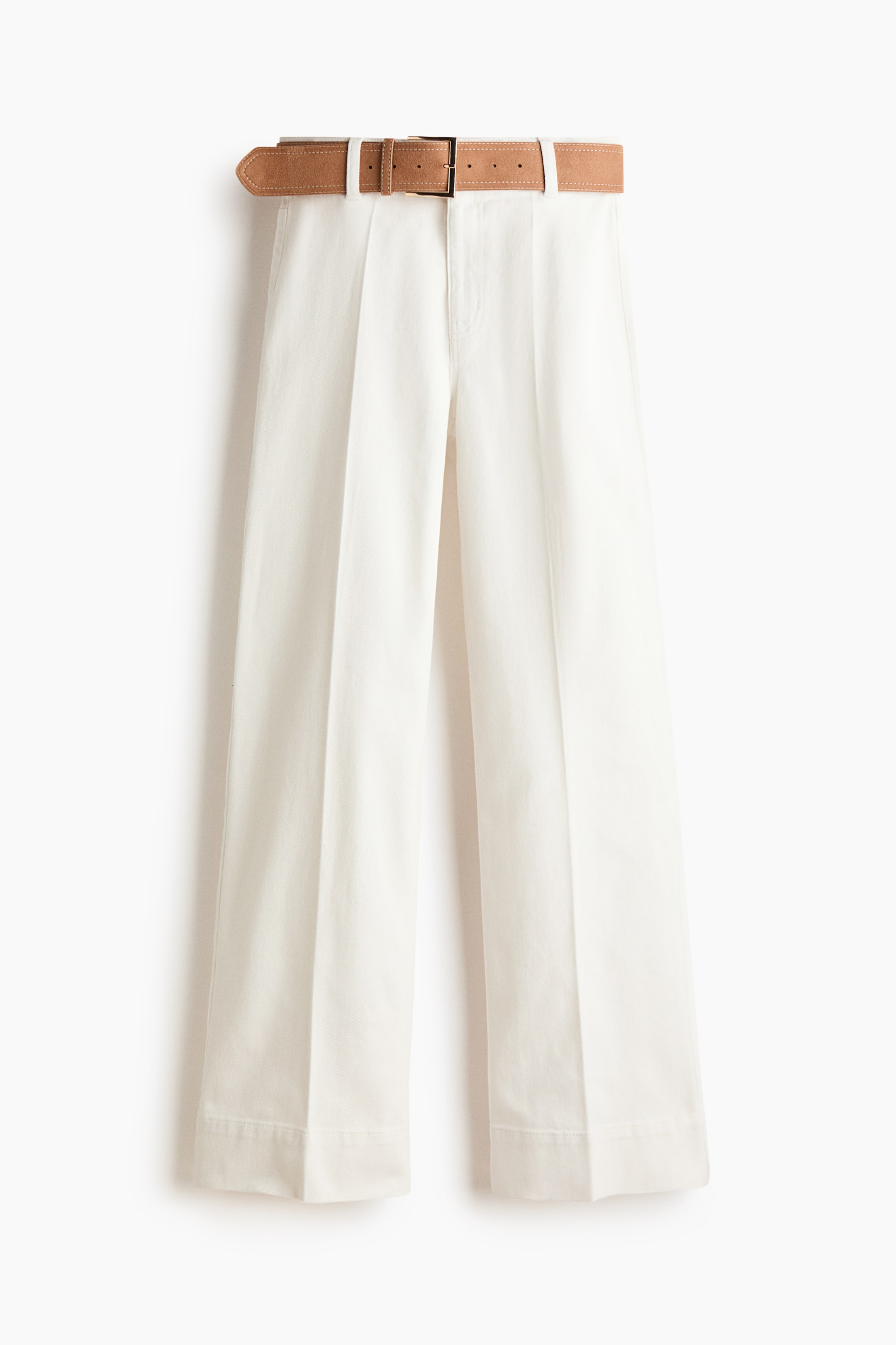 Agrandir l'image: Bootcut High Waist Jeans - Blanc - FEMME | H&M FR 1