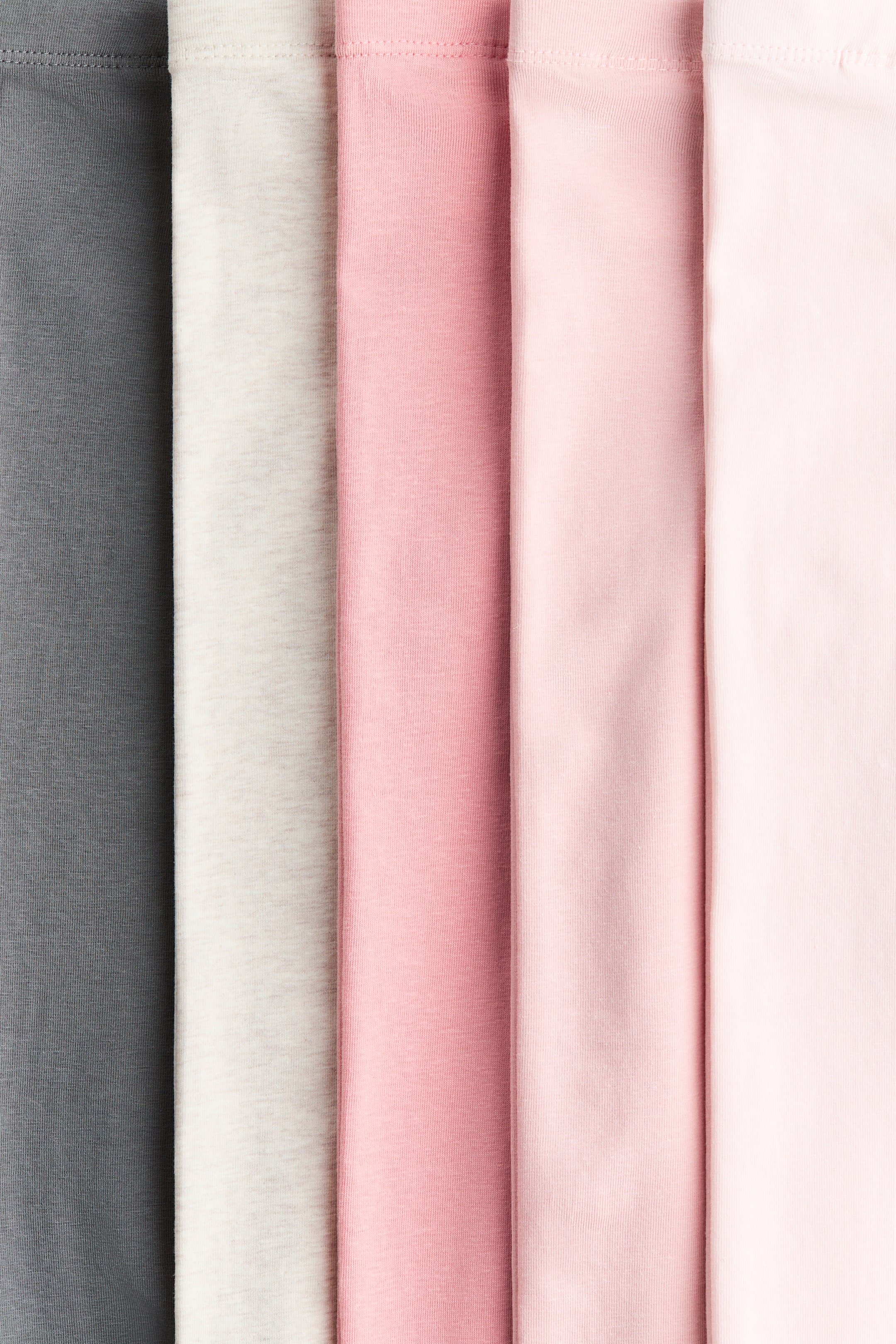 Büyük resmi görüntüle: 5'li Jarse Tayt - Gri/Pembe - ÇOCUK | H&M TR 2