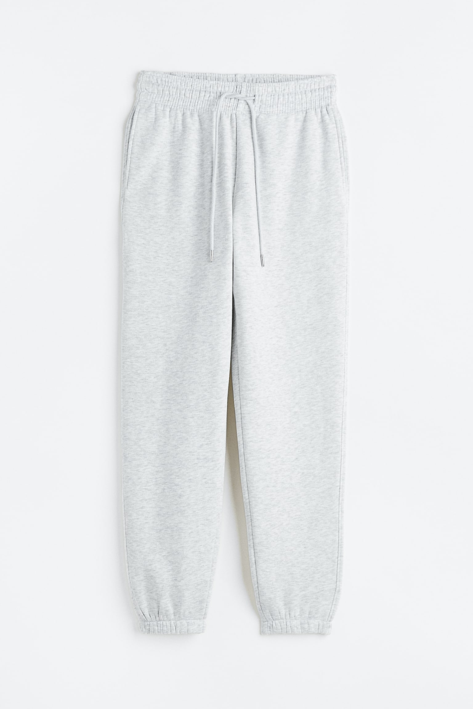 Cotton Blend Track Pants - Light grey marle/Black/Mint green/Light grey marle/Beige/Light blue/Grey/White/Dusty blue - 2