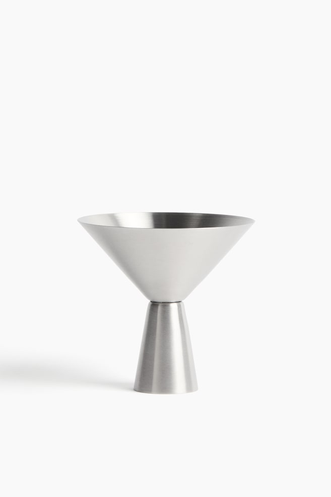 Coupe haute en inox - Argenté - 1