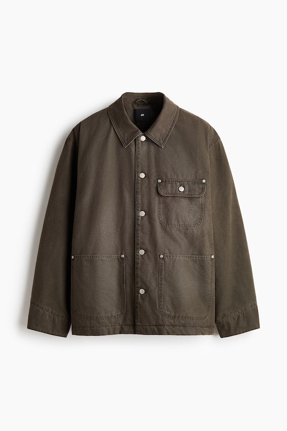 Мужские куртки H&M Padded Shacket