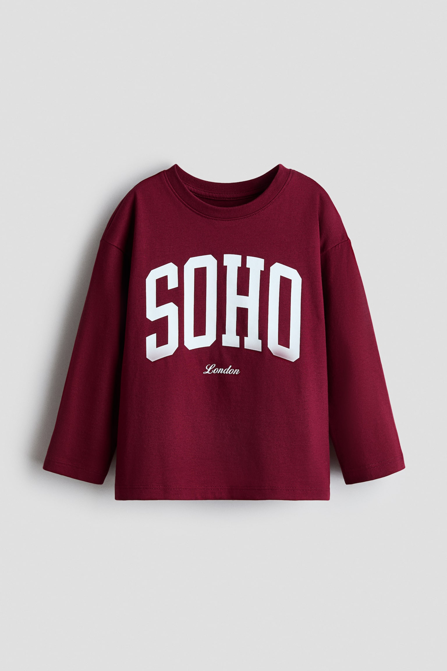 Print Long Sleeve Tee - Dark red/Soho/White/Crocodiles/Navy blue/Crocodile