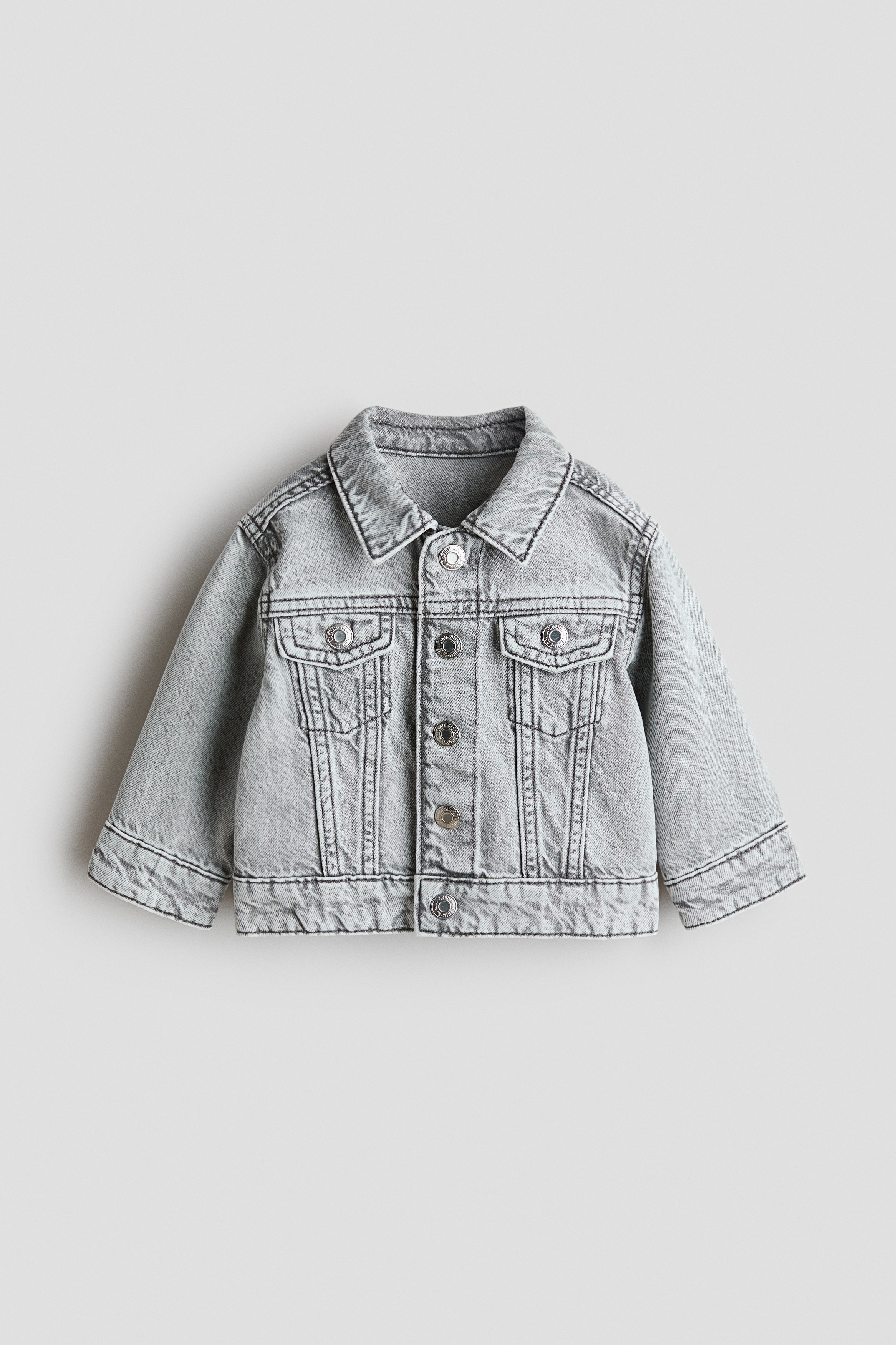 H & M - Jeansjacke - Grau - Kinder