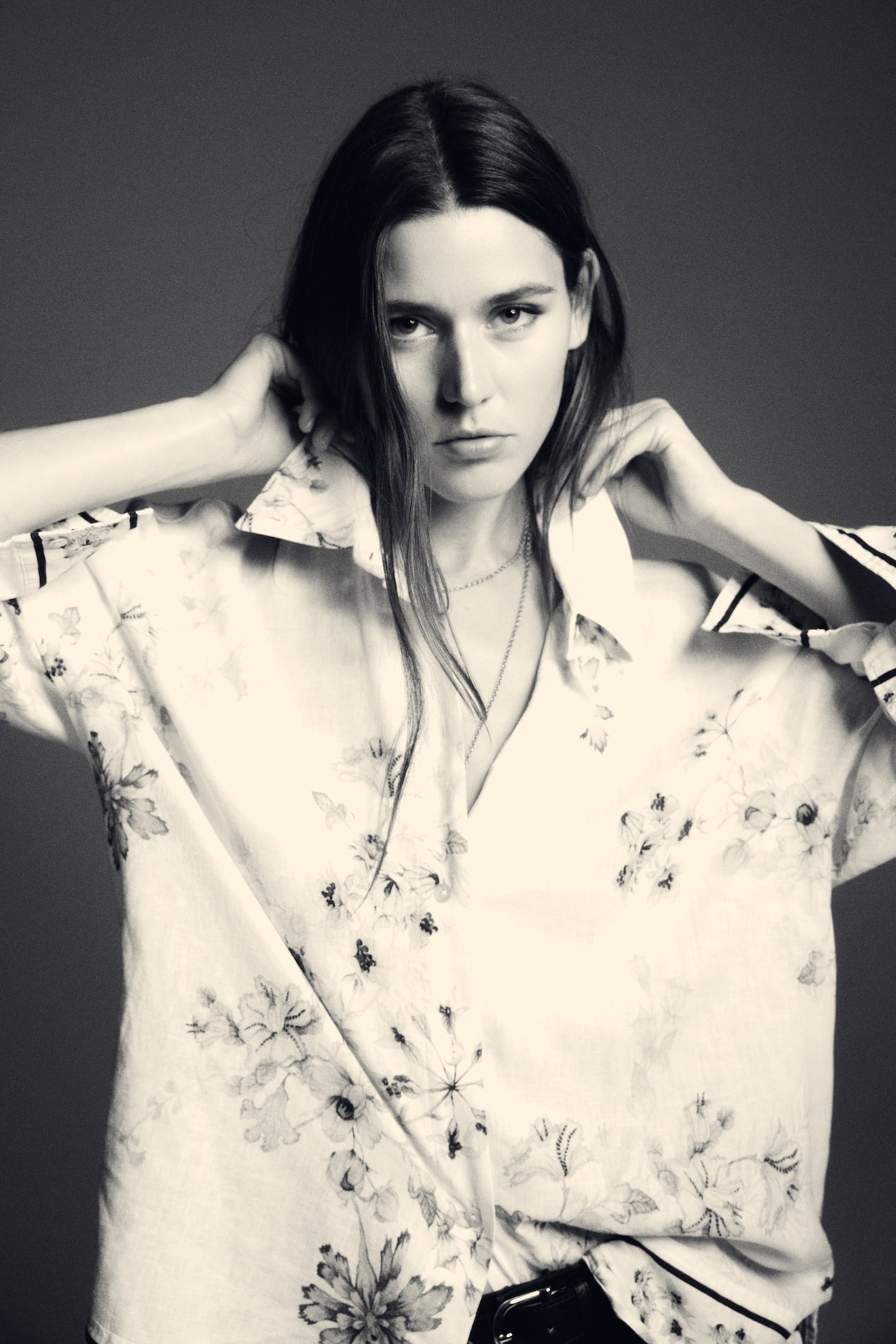 Linen-Blend Shirt - image 3