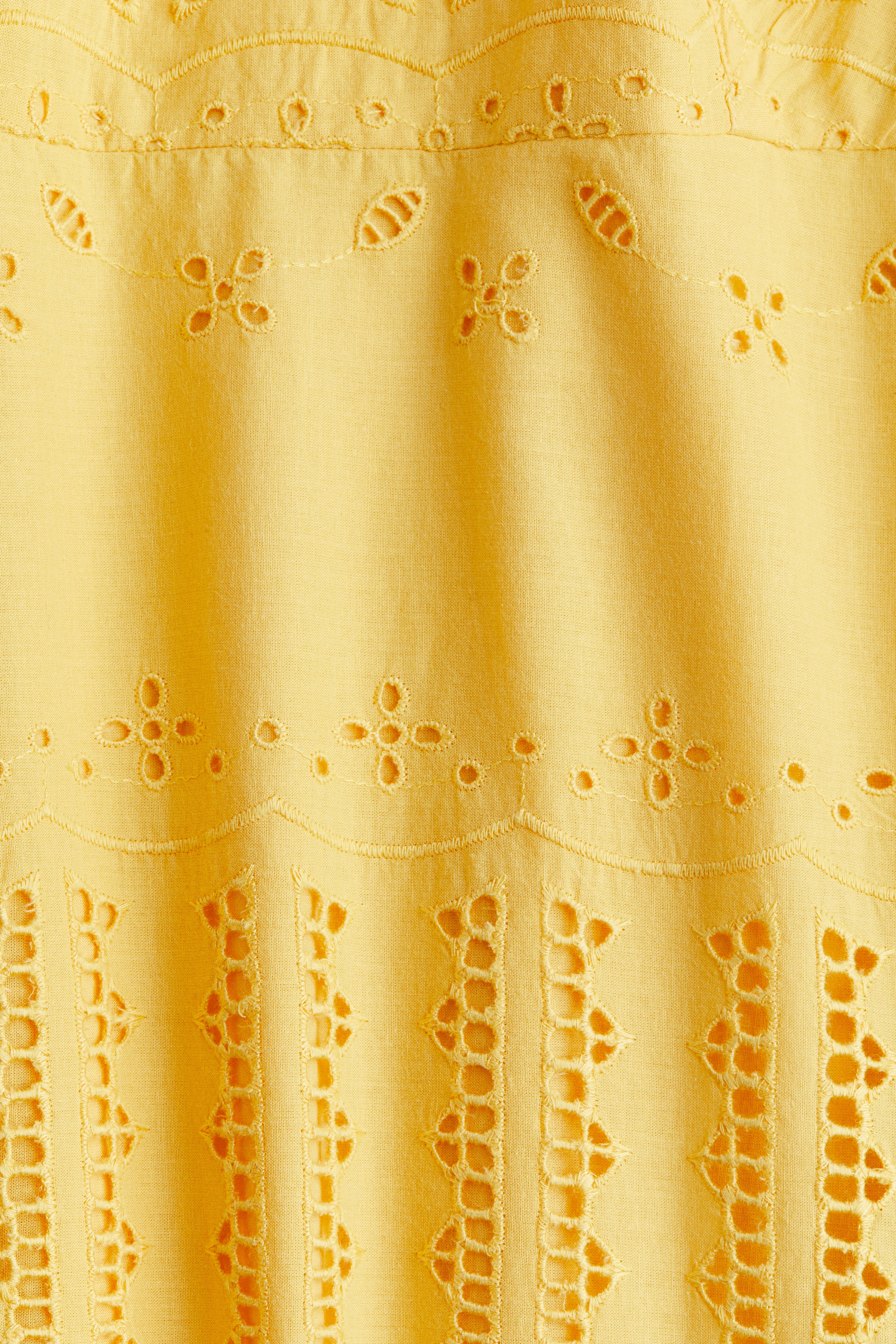 Broderie anglaise strappy dress