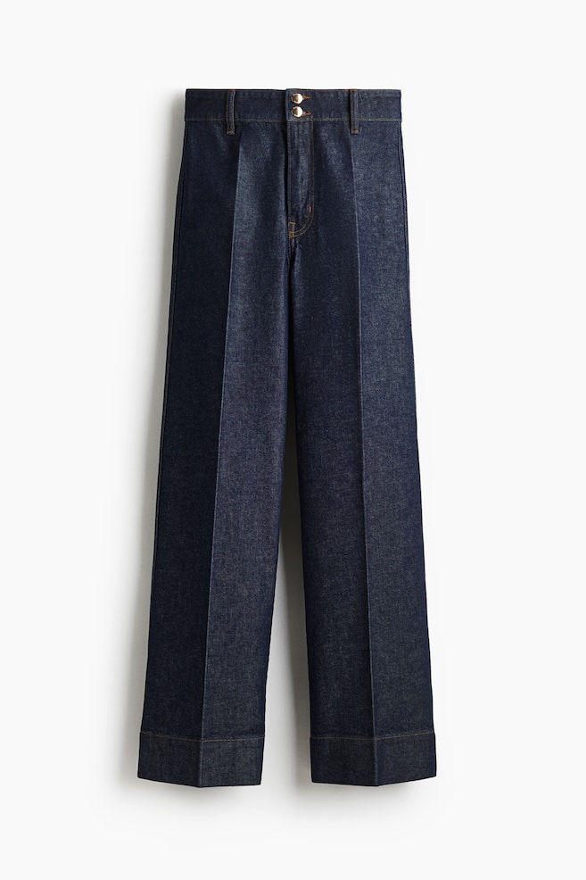 Wide High Jeans - Dark denim blue/Denim blue/Light denim blue/Dark denim blue/Dark denim grey/White/Denim blue/Dark denim grey/Burgundy/Brown/Leopard print - 1