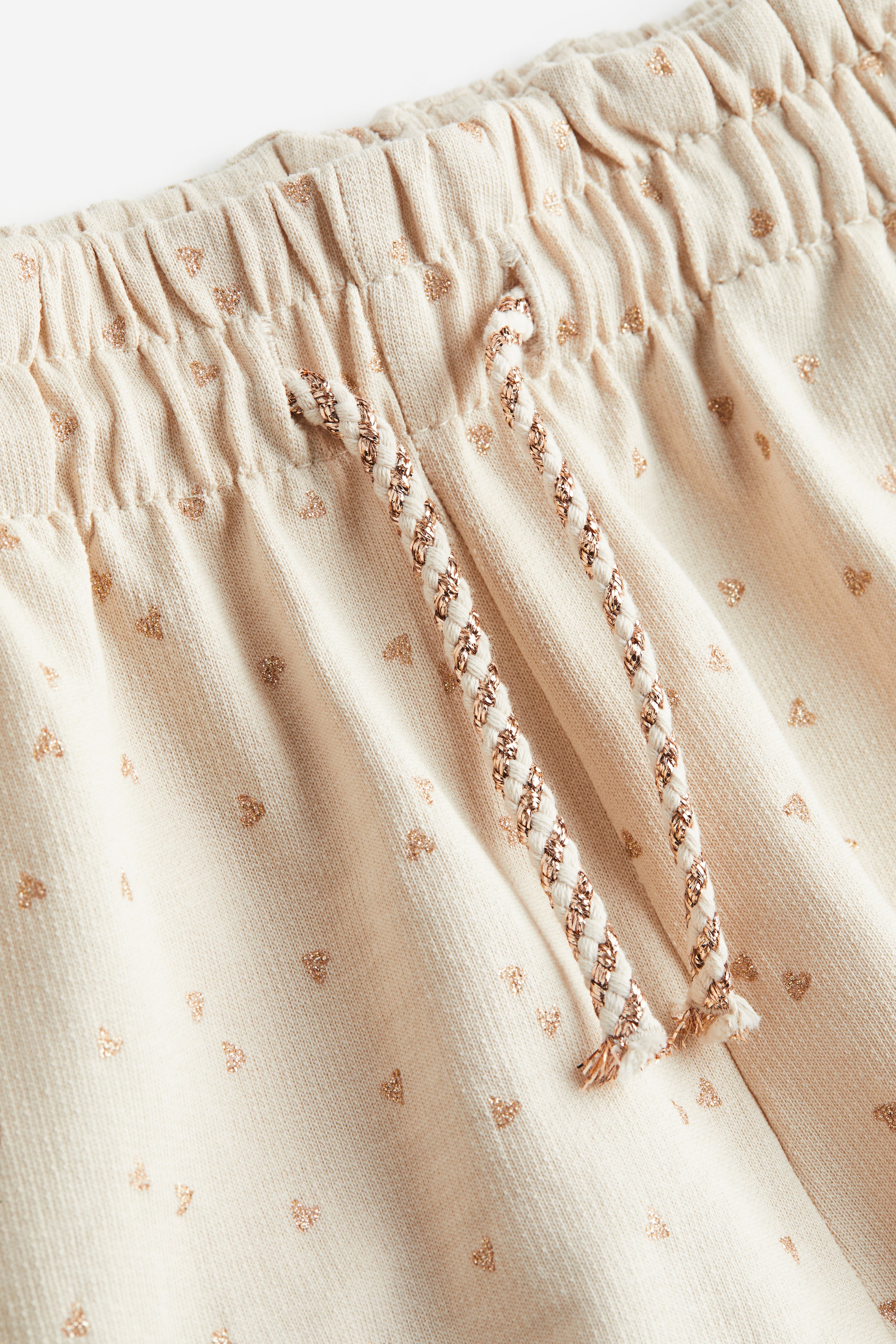 Pantalon Naissance Molleton Sarouel Vertbaudet - Taille 3M (60 Cm) - Beige Chiné Baleine - 100% Coton Doux