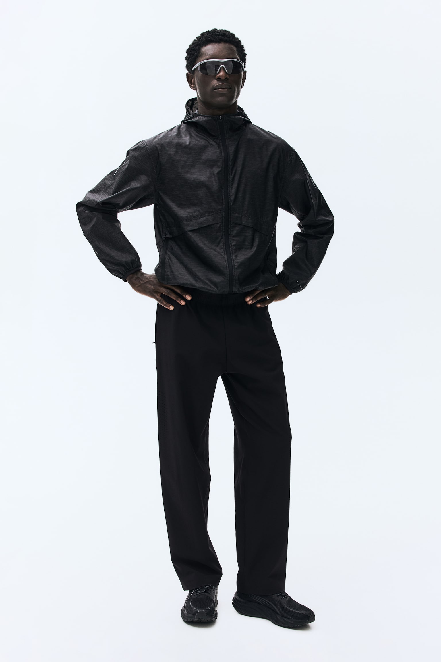 Спортивні штани Regular Fit DryMove™ - Чорний/Темно-сірий - 3