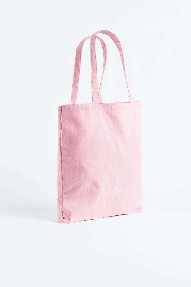 Shopper med motiv foran - Lys rosa/Keith Haring - 2
