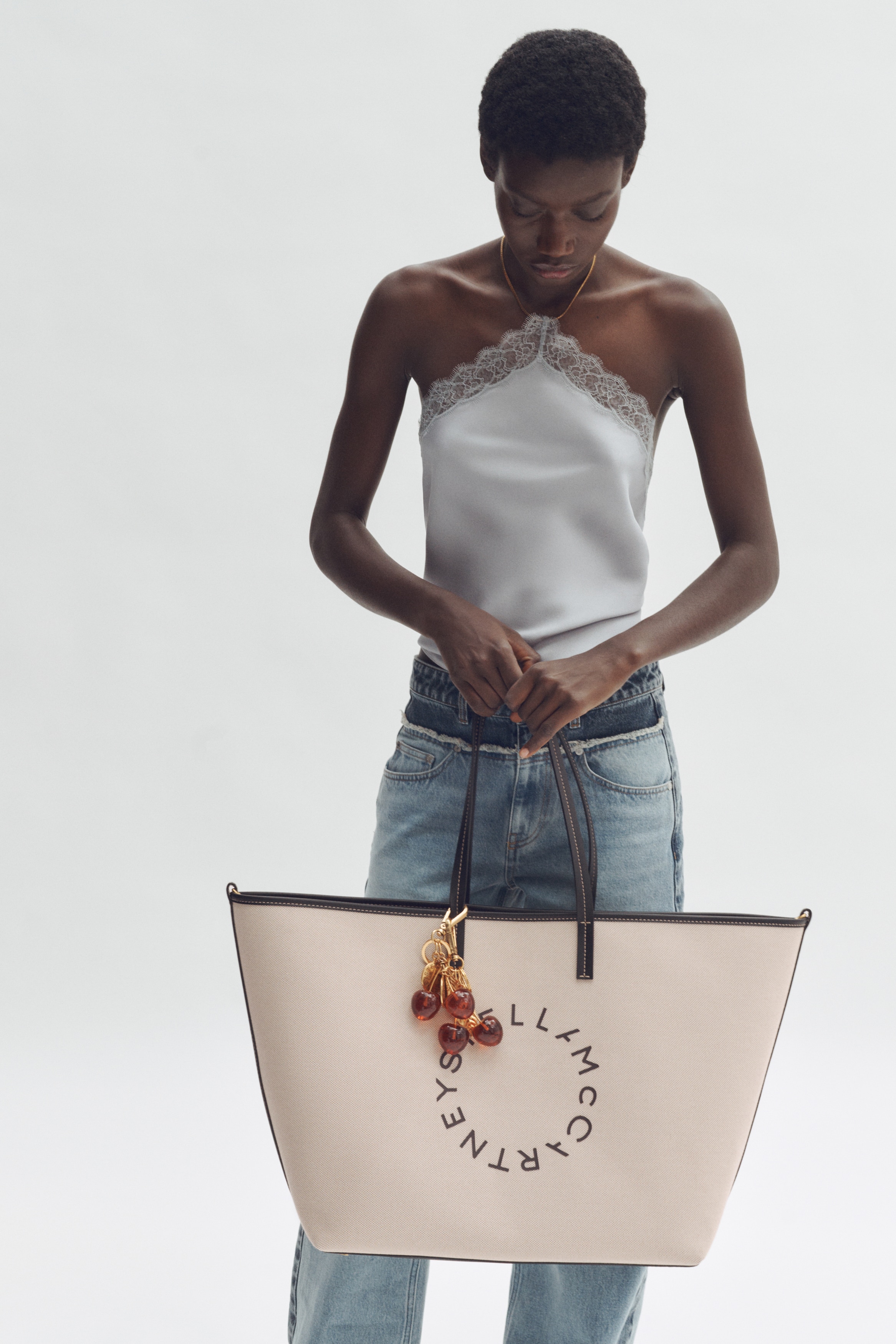 ラージキャンバストートバッグ - ベージュ - レディース | H&M JP