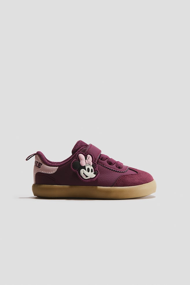Barfuß-Sneaker - Pflaume/Minnie Mouse/Beige/Micky Maus/Hellrosa/Hello Kitty - 1