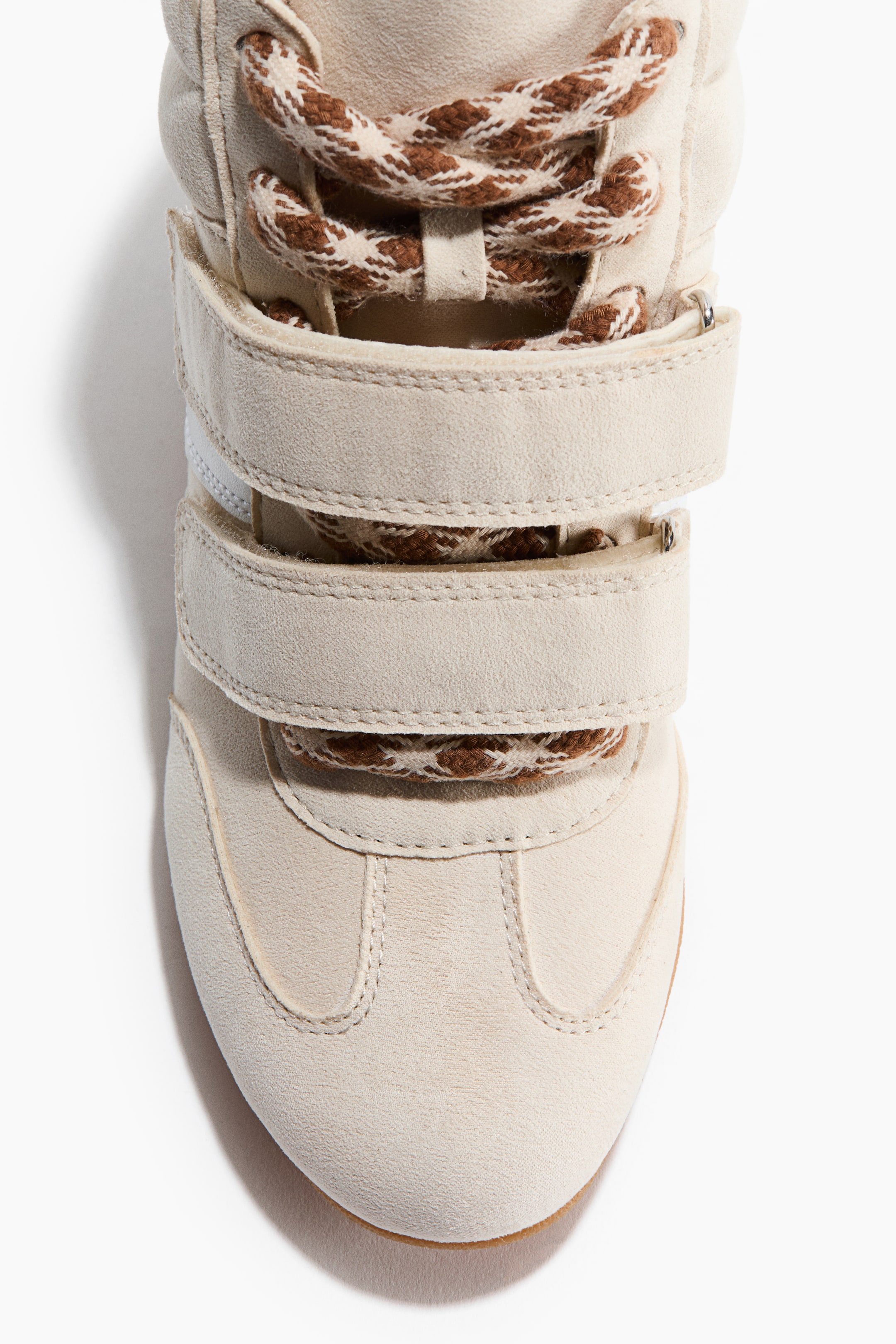 Wedge-Heeled High Tops