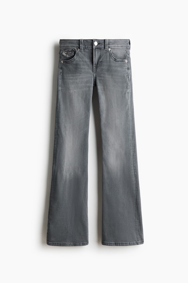 Flared Low Jeans - Grigio denim/Blu denim/Nero lavato/Blu denim scuro/Blu denim chiaro/Denim blue - 1
