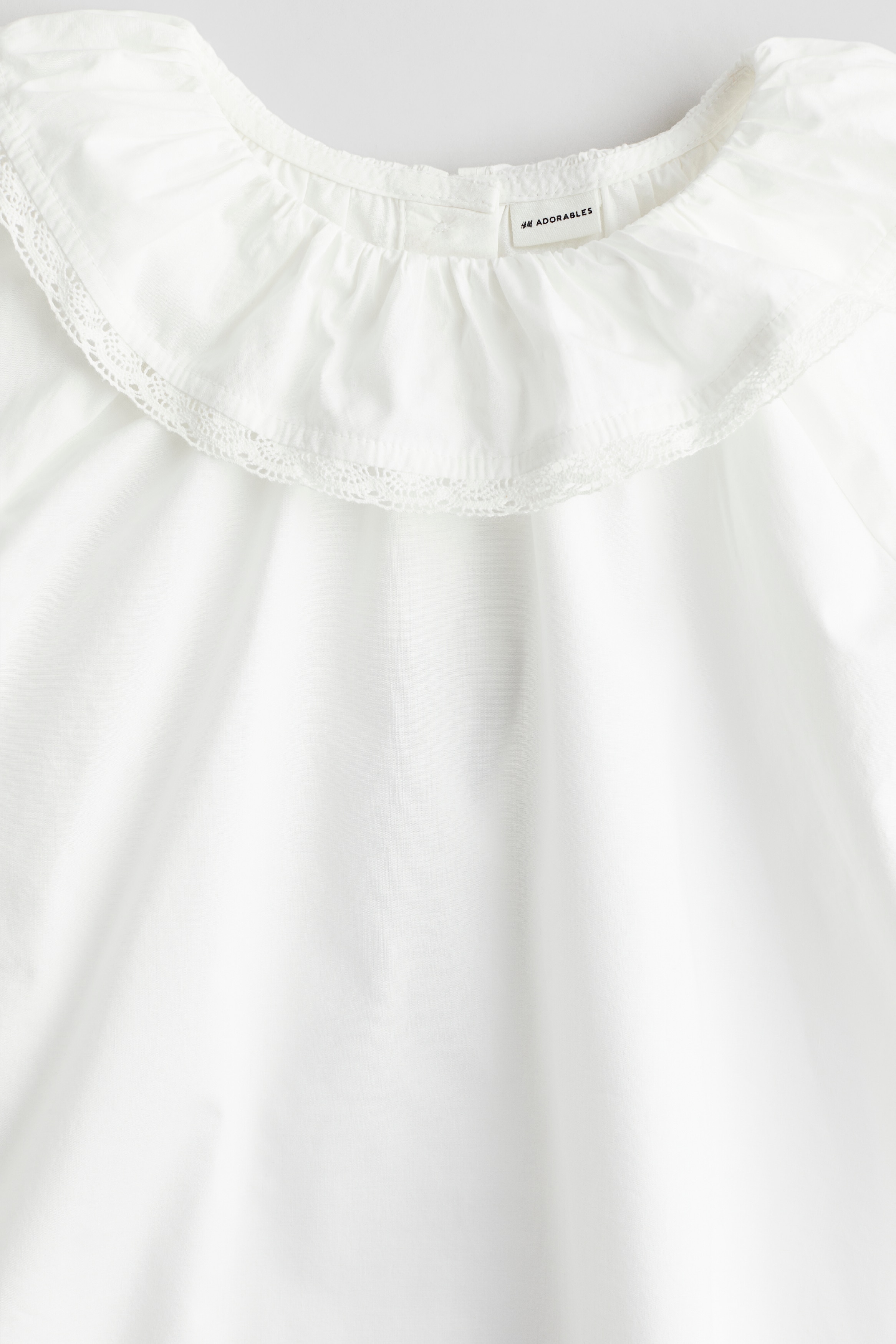 pamučna bluza s karner-kragnom-image