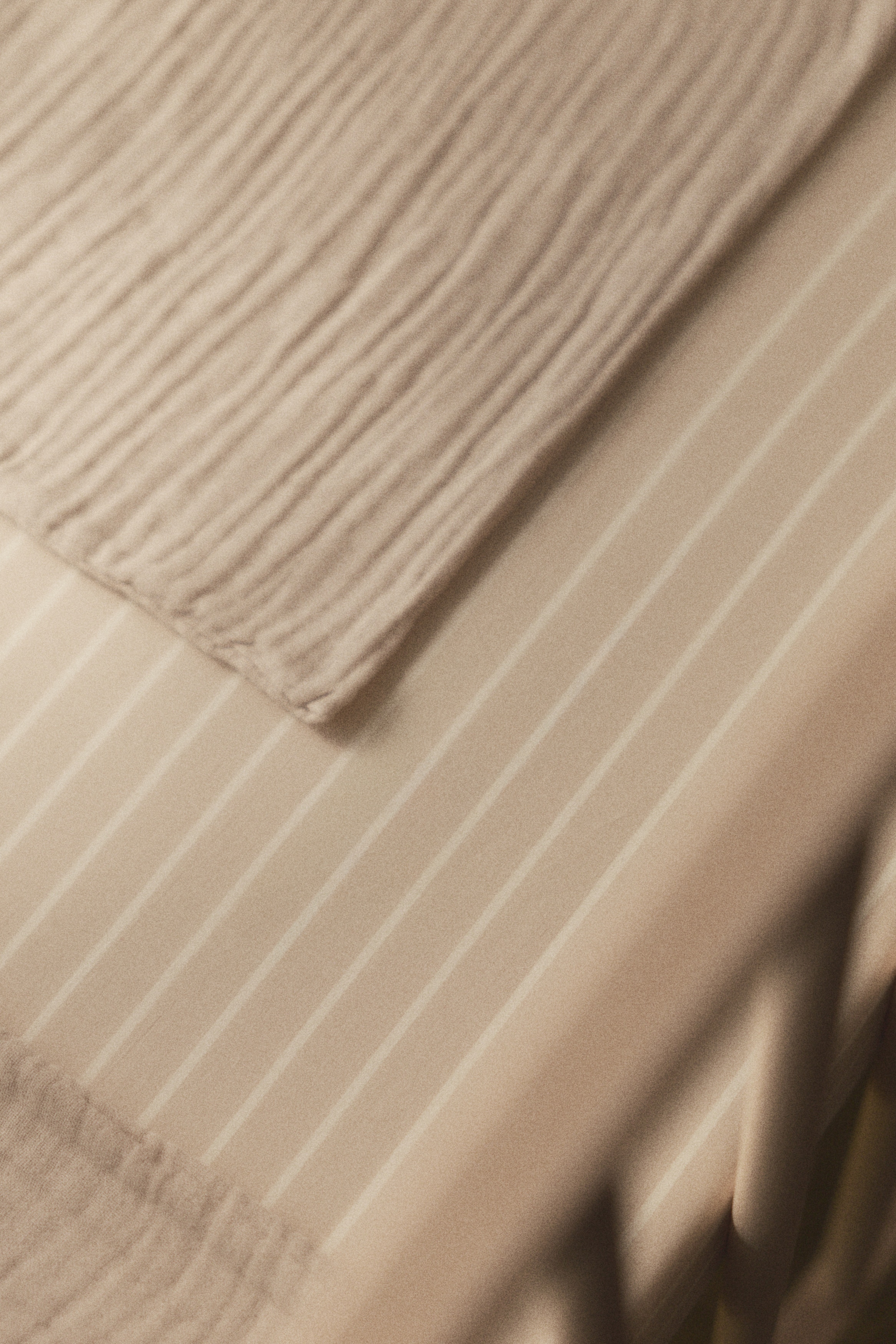 Cotton Percale Fitted Crib Sheet - Light beige/striped/Light pink/striped/Light blue/white striped