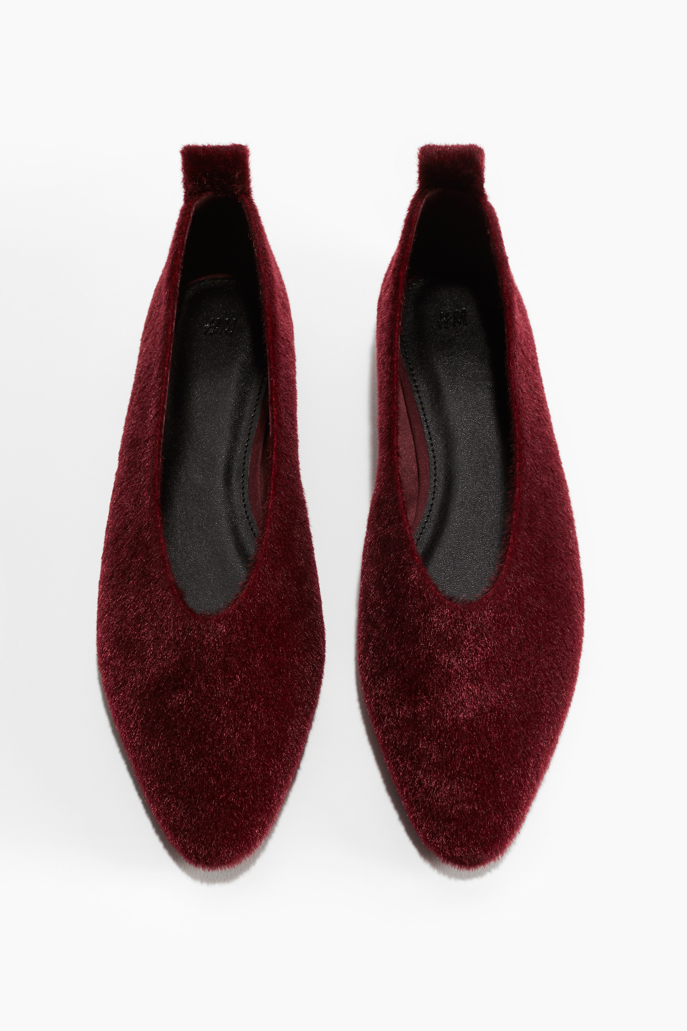 Pointed ballet flats