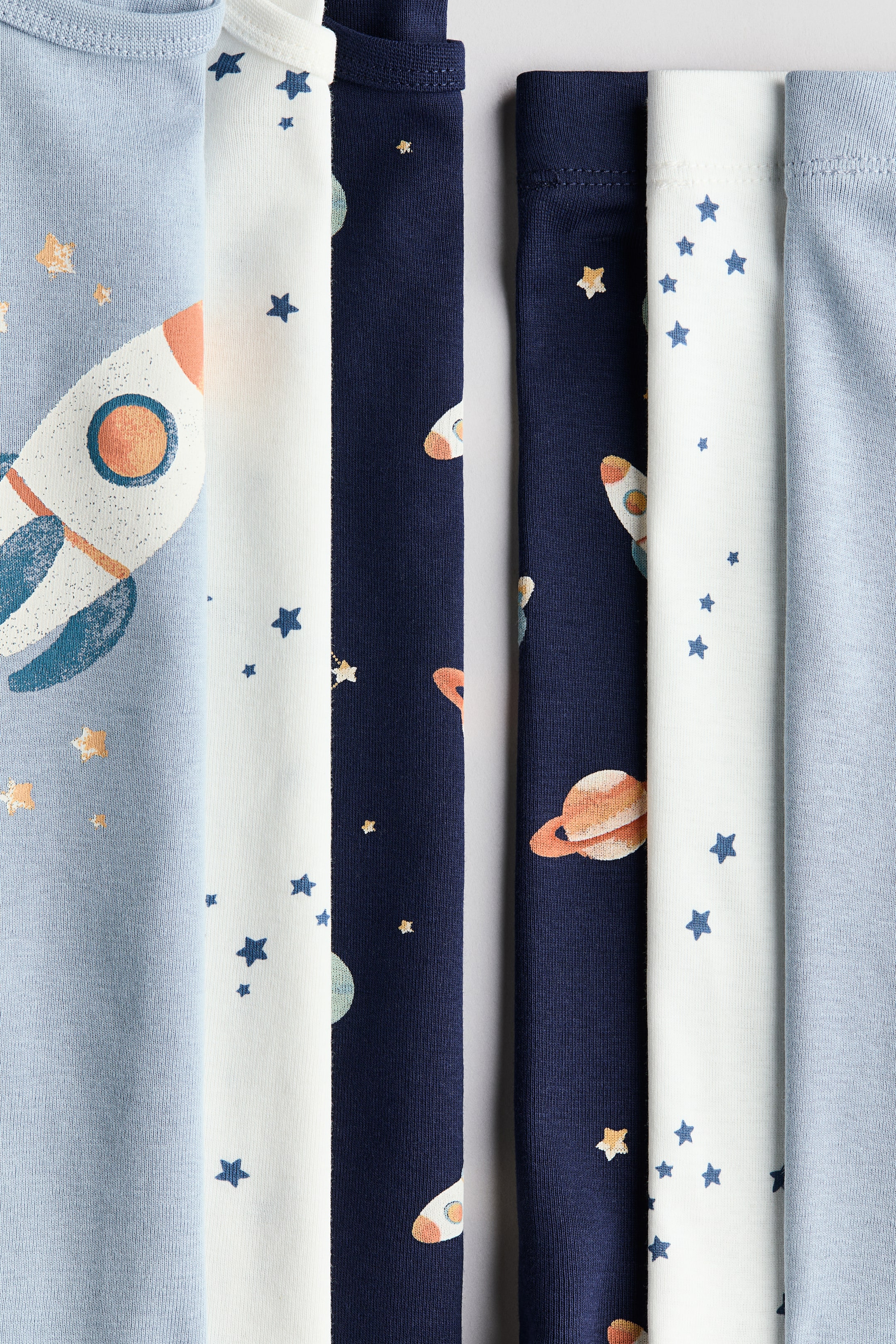 3-Pack Snug-Fit Cotton Pajamas