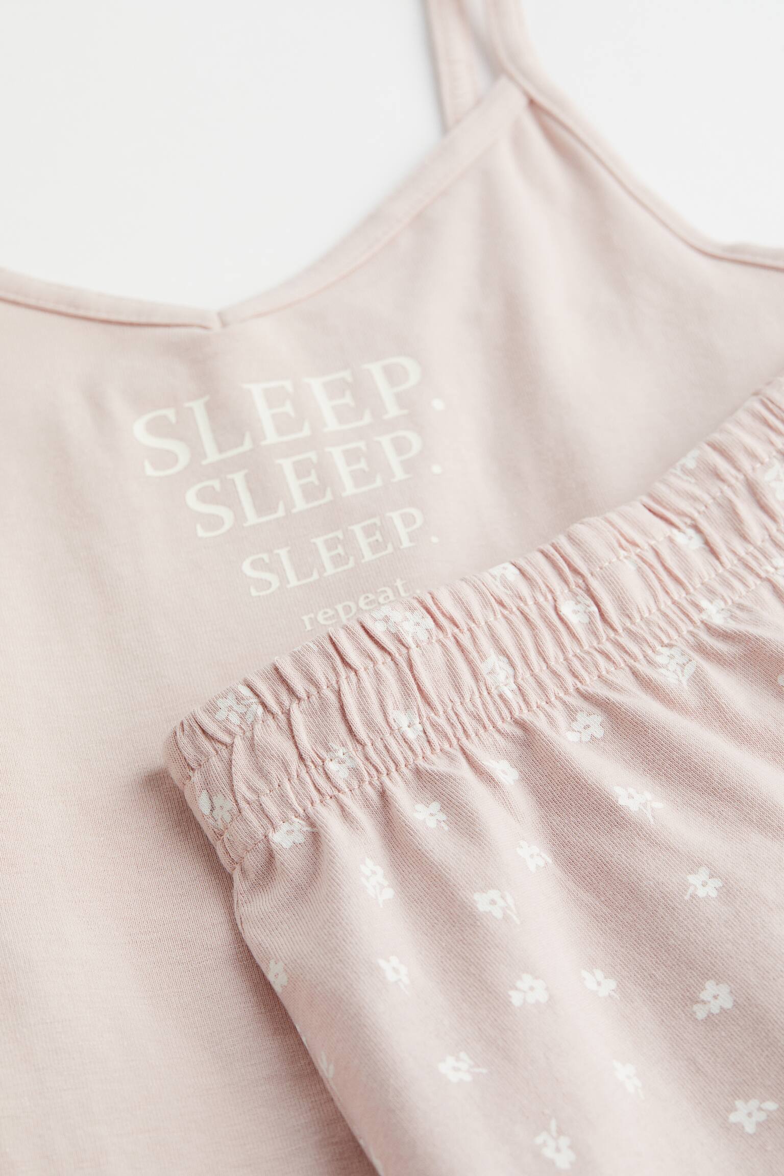 Cotton pyjamas - Light pink/Sleep - 2