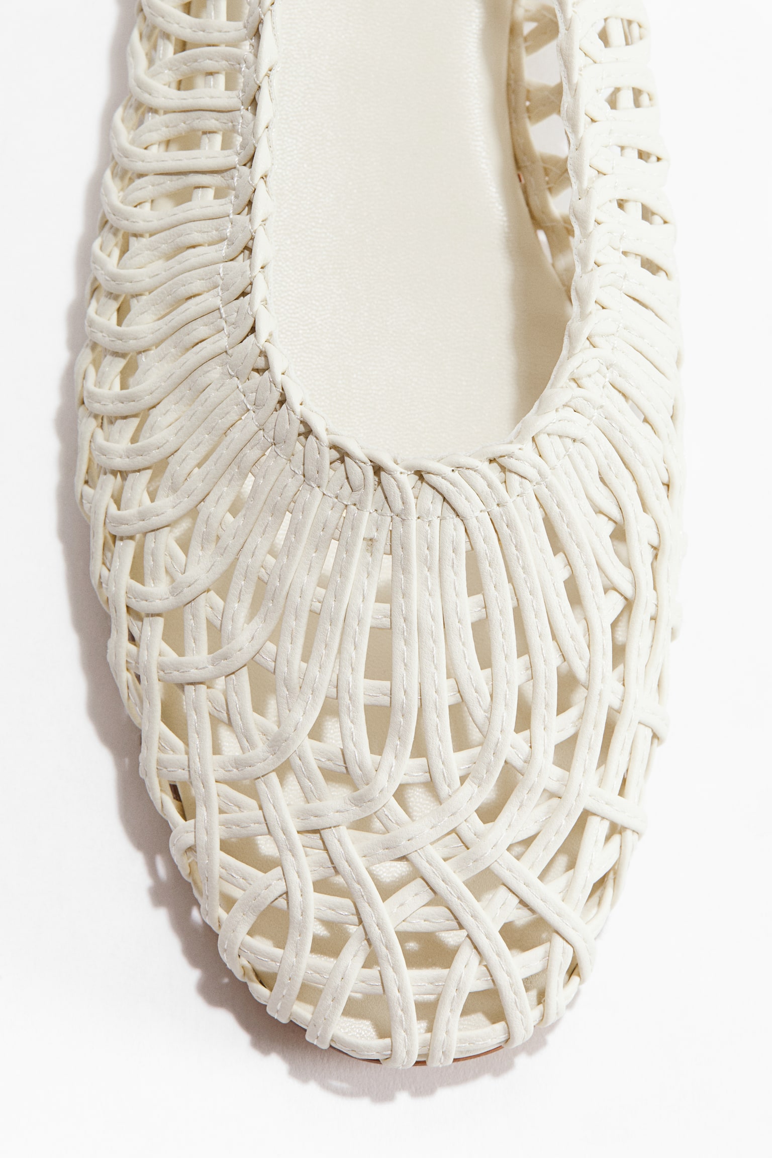 Braided-look ballet flats - 3