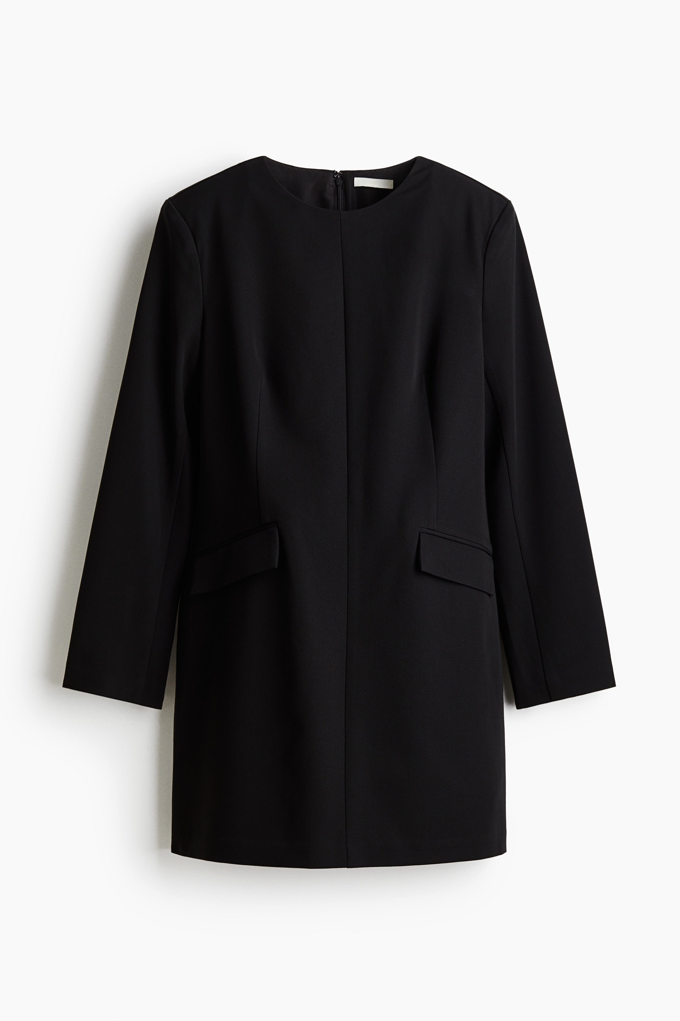 Korte jurk - Zwart/Bordeauxrood/Donkerrood/Zwart/luipaarddessin