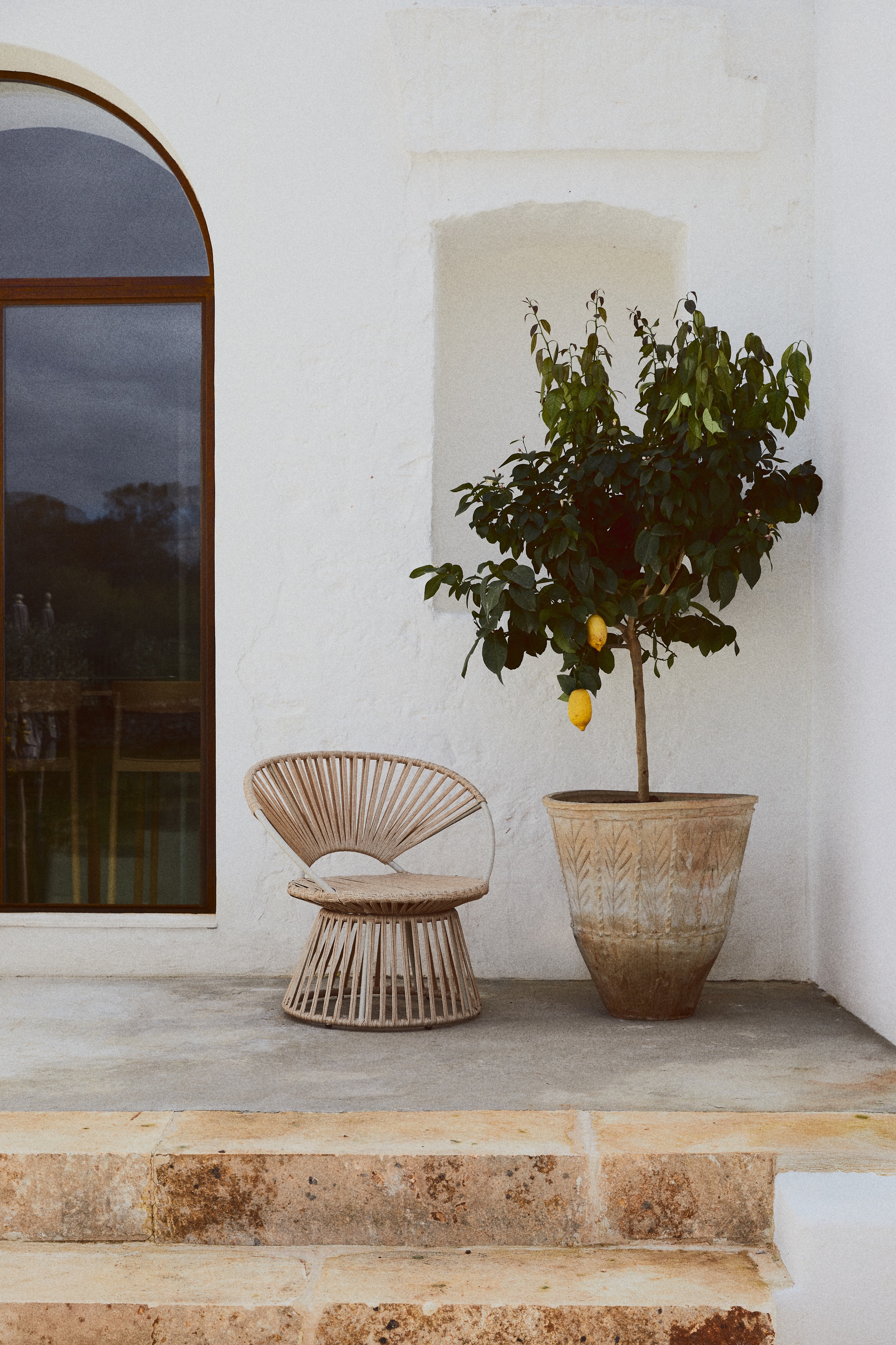 Cadeirão de jardim - Bege