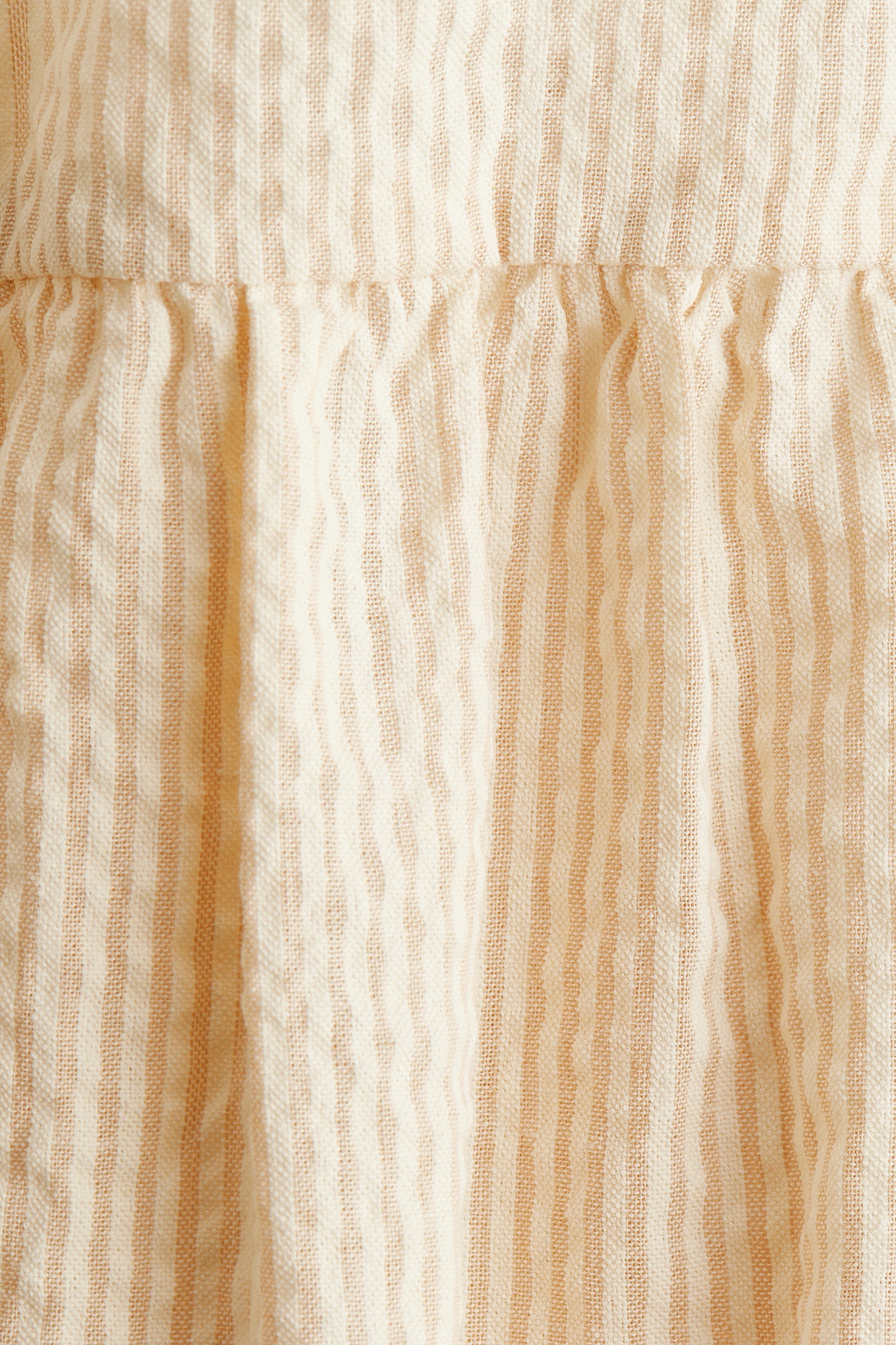 Top en seersucker de algodón - Beige claro/Franjas/Blanco/Azul claro/Cuadros - 6