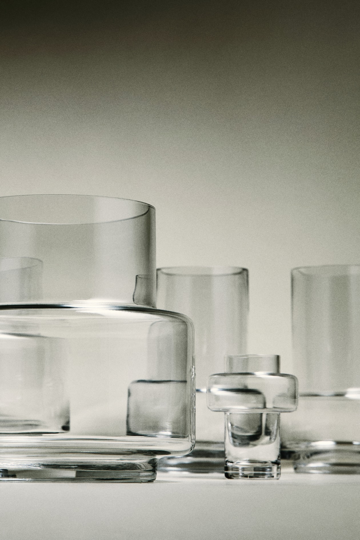 Tiered Glass Vase - Transparent - Home All | H&M US